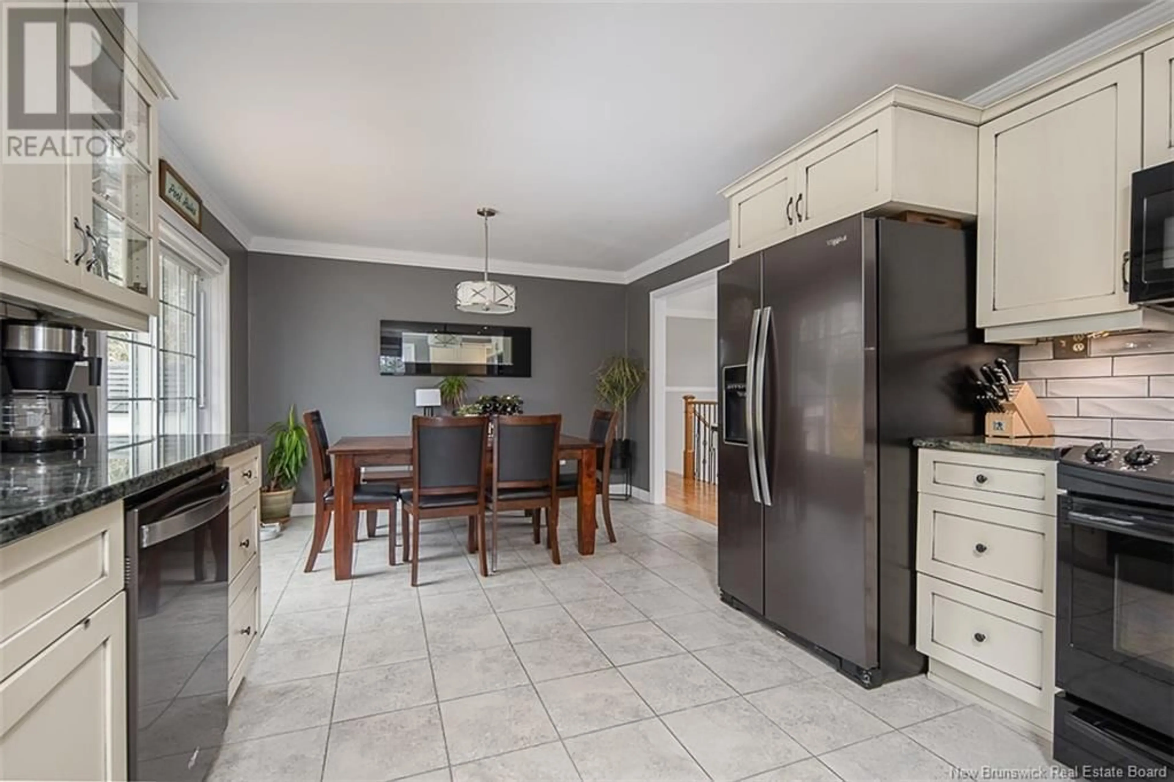 Open concept kitchen for 48 Bromley Avenue, Hanwell New Brunswick E3C1M8