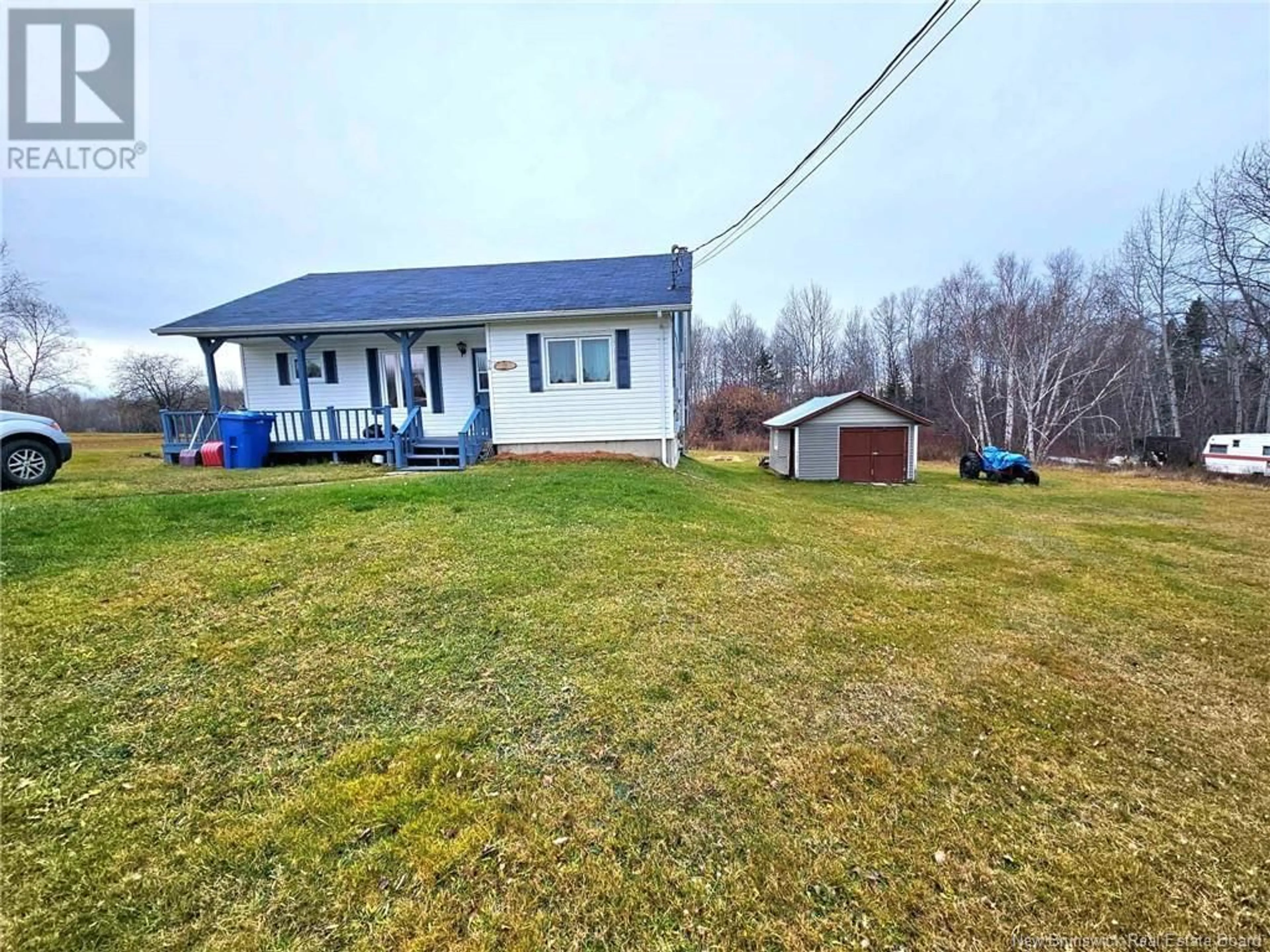 Frontside or backside of a home, cottage for 74 Lapointe Road, Nash Creek New Brunswick E8G1B4