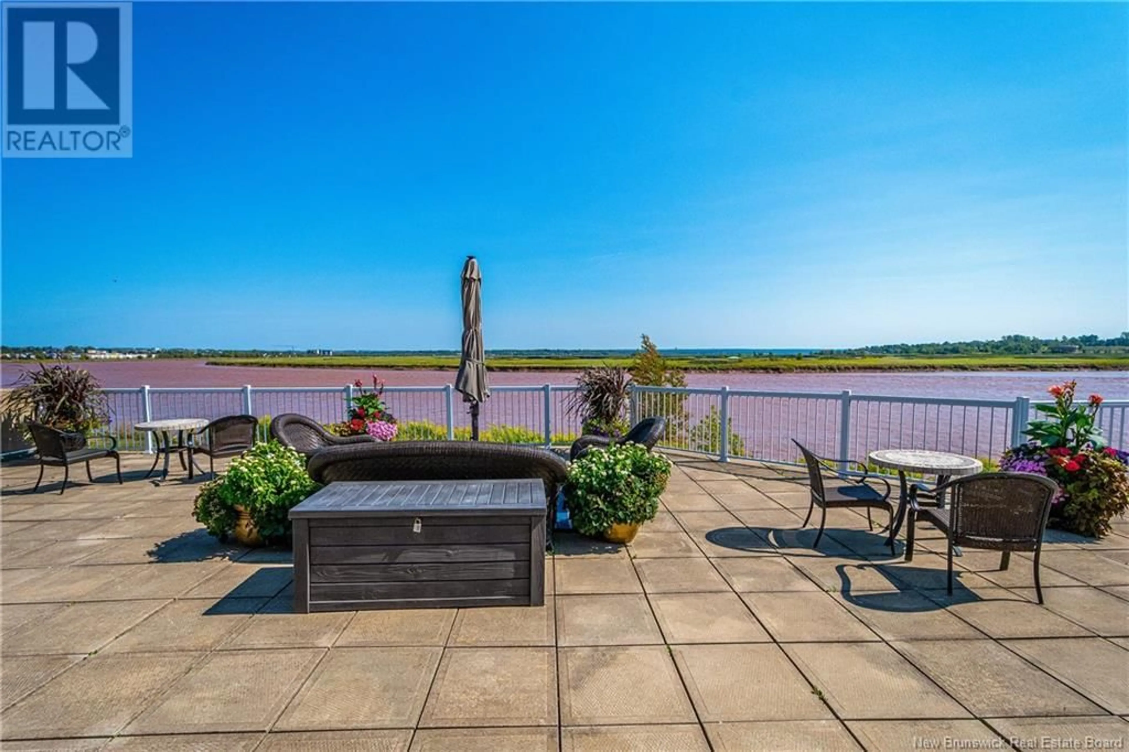 Patio, the view of lake or river for 50 Assomption Unit# 102, Moncton New Brunswick E1C0C5