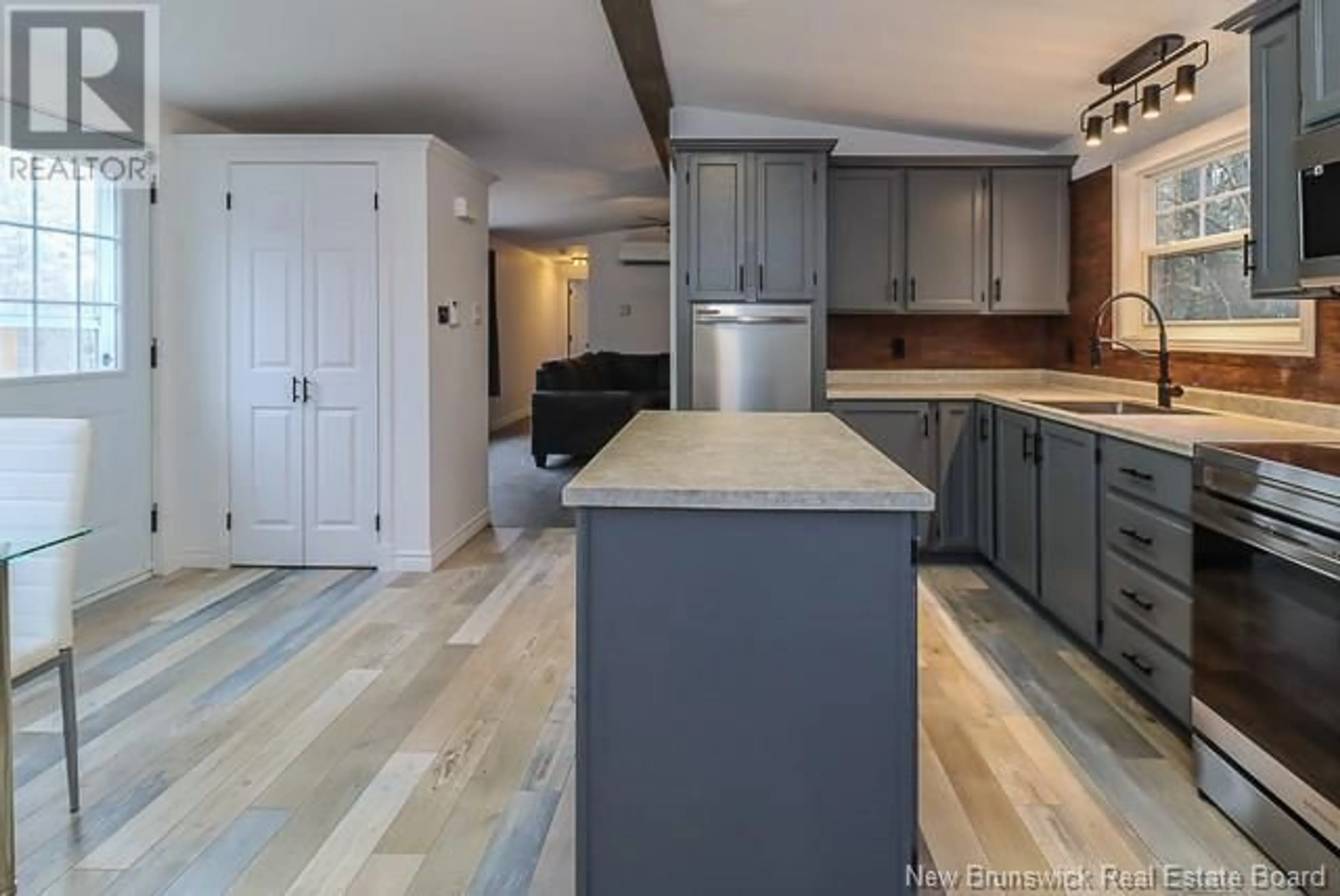 Open concept kitchen for 150 Olinville Road, Greenwich New Brunswick E5M2K6