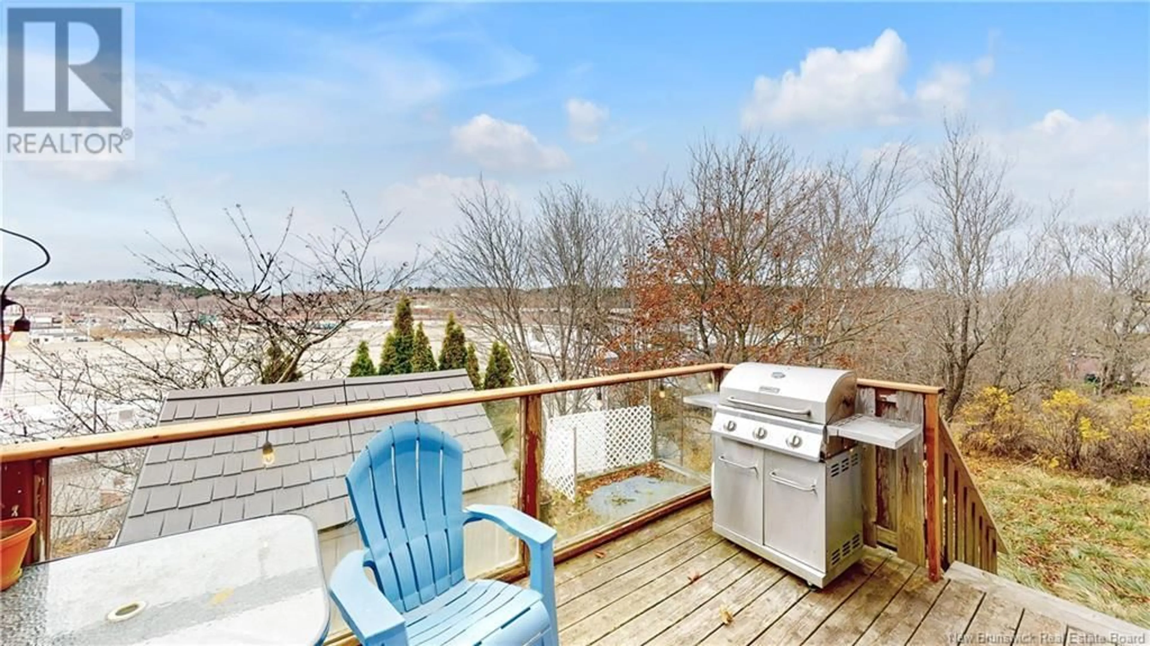 Patio, the fenced backyard for 82 St. Catherine Street, Saint John New Brunswick E2J2J3