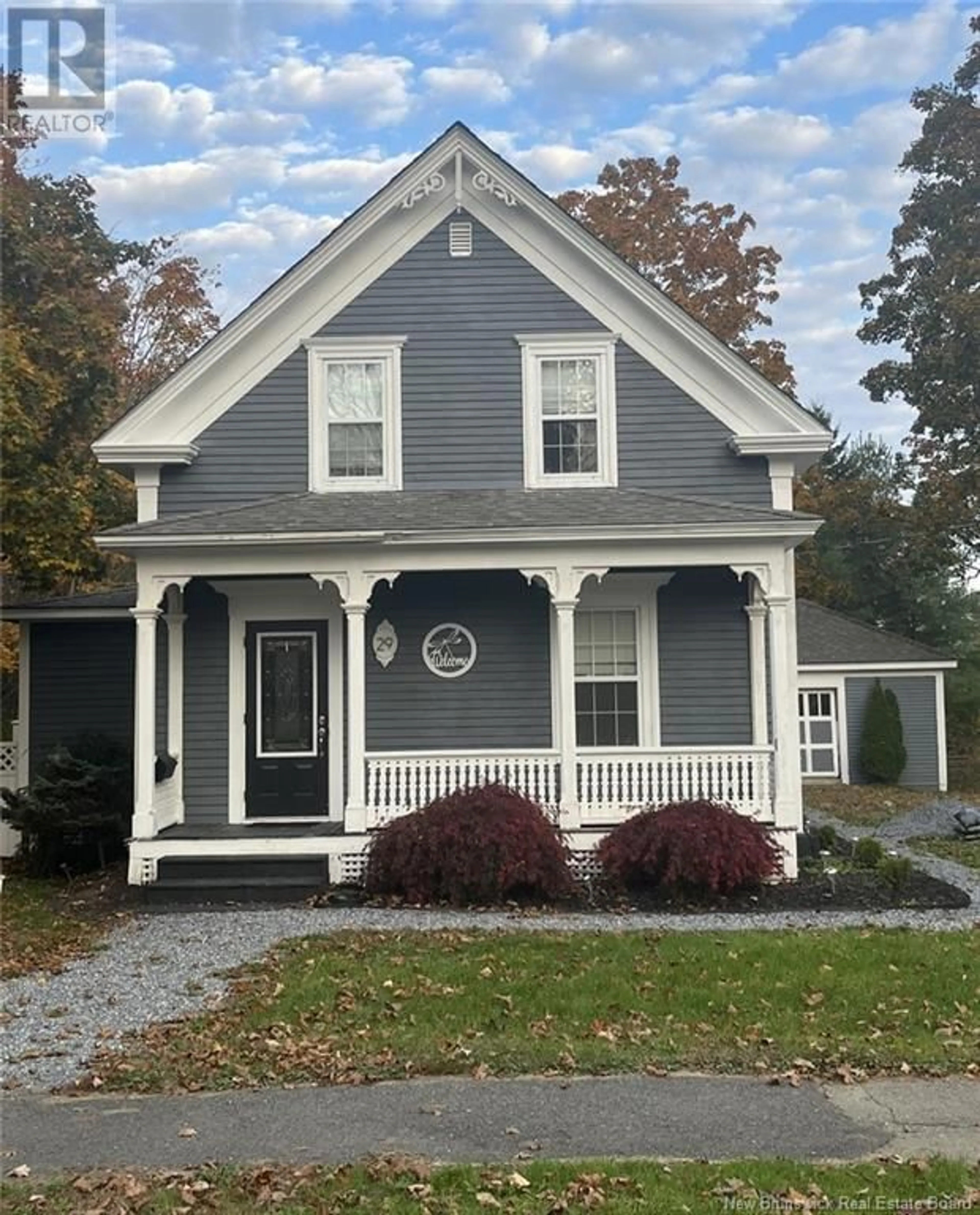 Home with vinyl exterior material for 29 Elm Street, St. Stephen New Brunswick E3L1S5