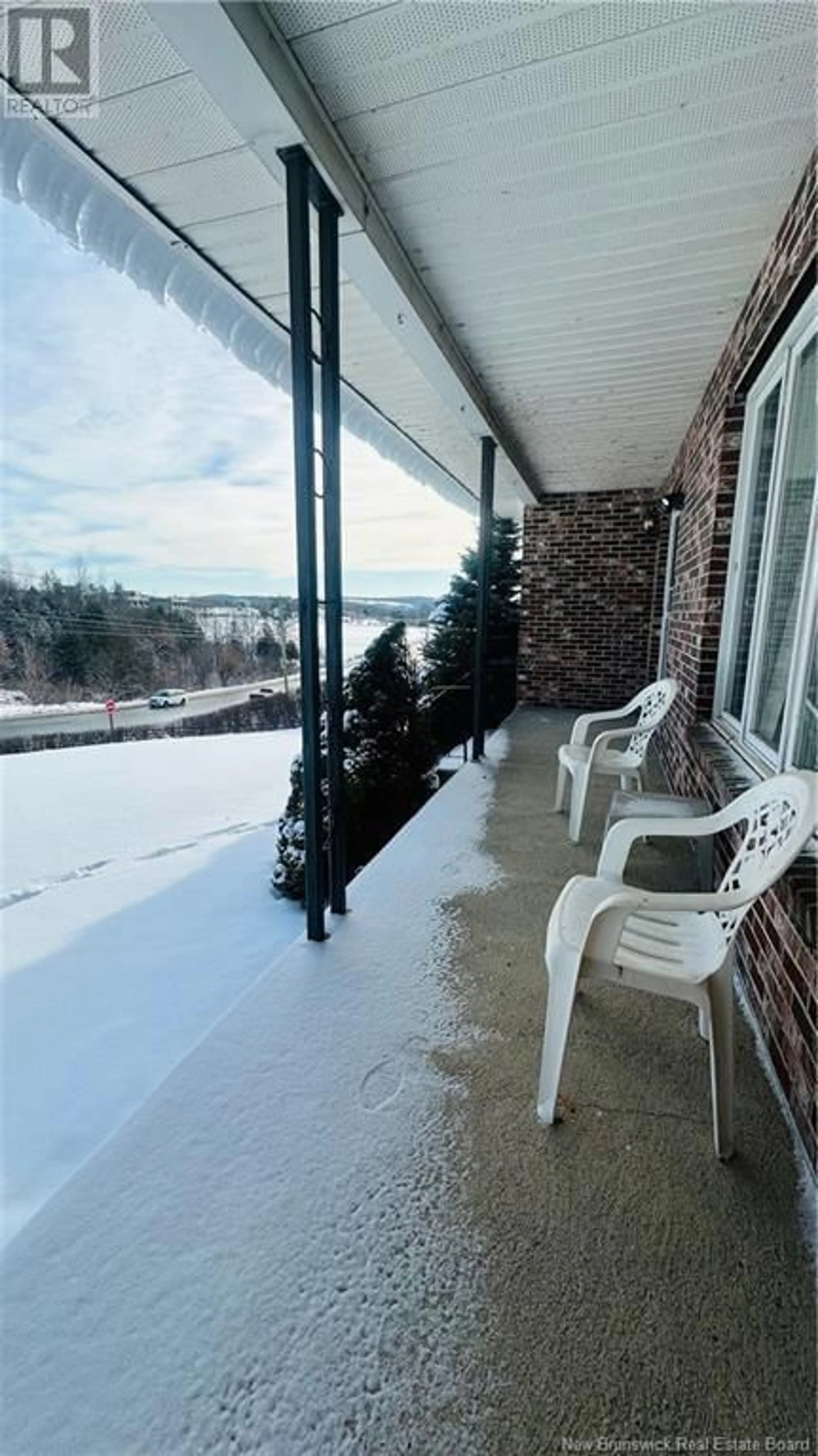 Patio, water/lake/river/ocean view for 311 Connell Street, Woodstock New Brunswick E7M3E1