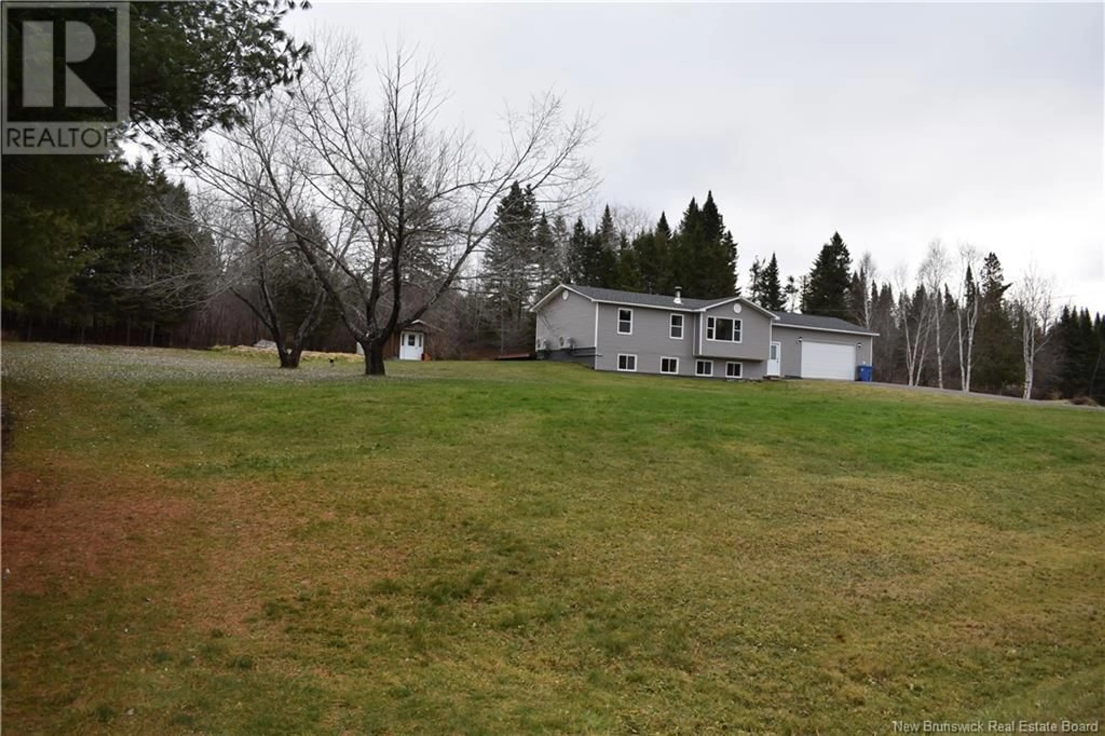 A pic from outside/outdoor area/front of a property/back of a property/a pic from drone, mountain view for 1122 ROUTE 580, Glassville New Brunswick E7L1P8