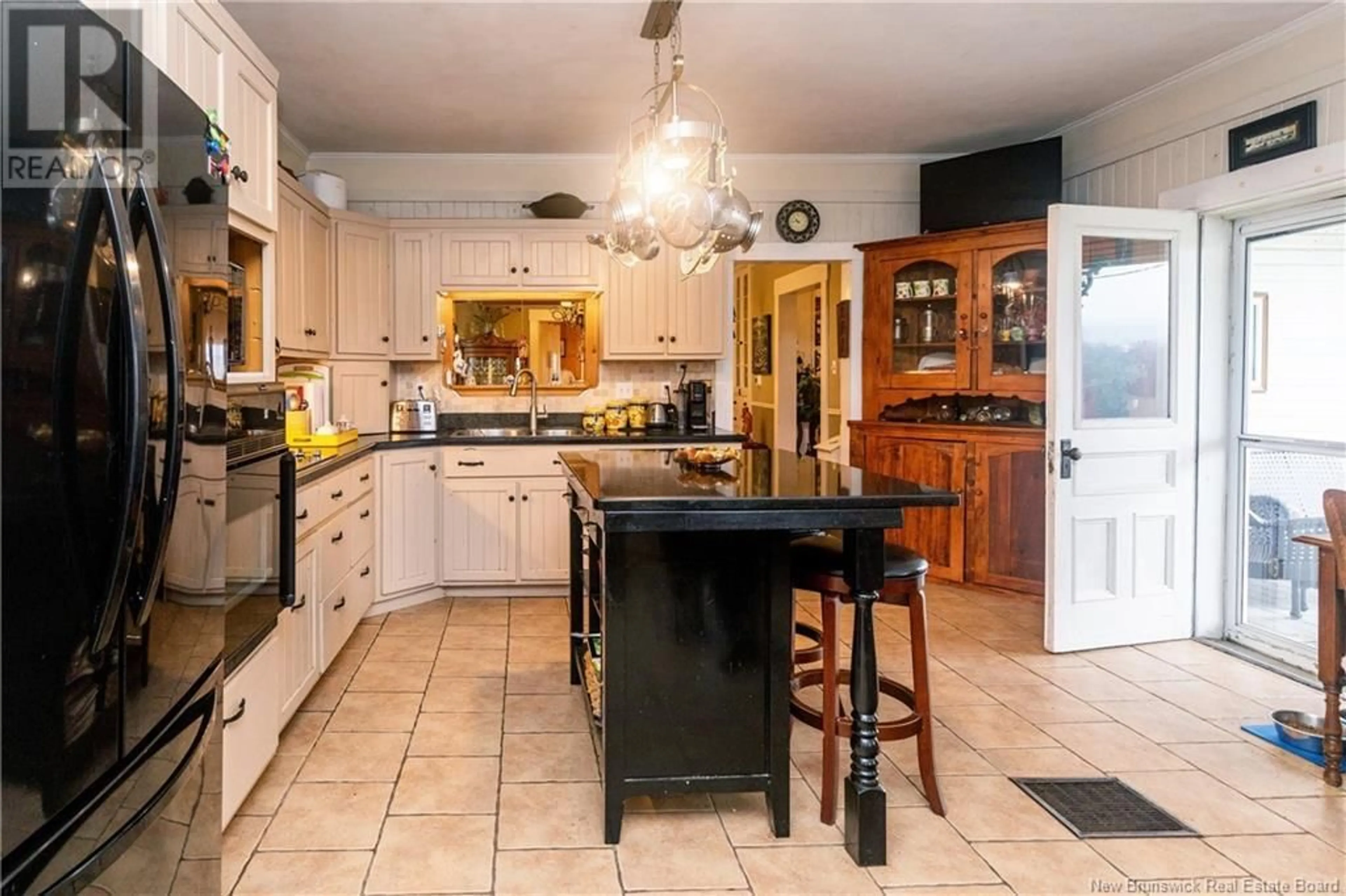 Kitchen, wood floors, cottage for 474 Albert Mines Road, Albert Mines New Brunswick E4H1S5