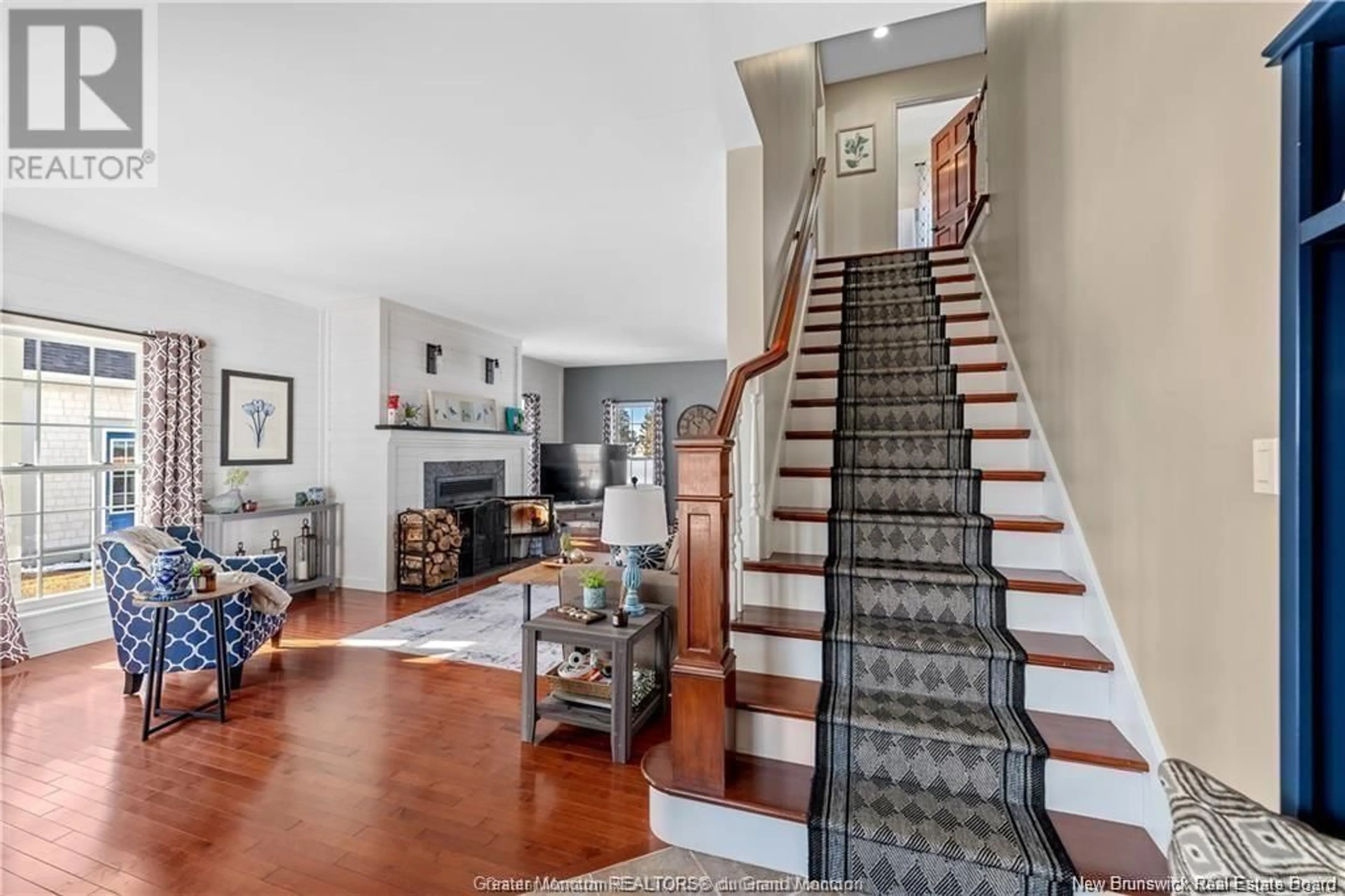 Indoor foyer, wood floors for 25 Hutchinson Lane, Rexton New Brunswick E4W1Y8