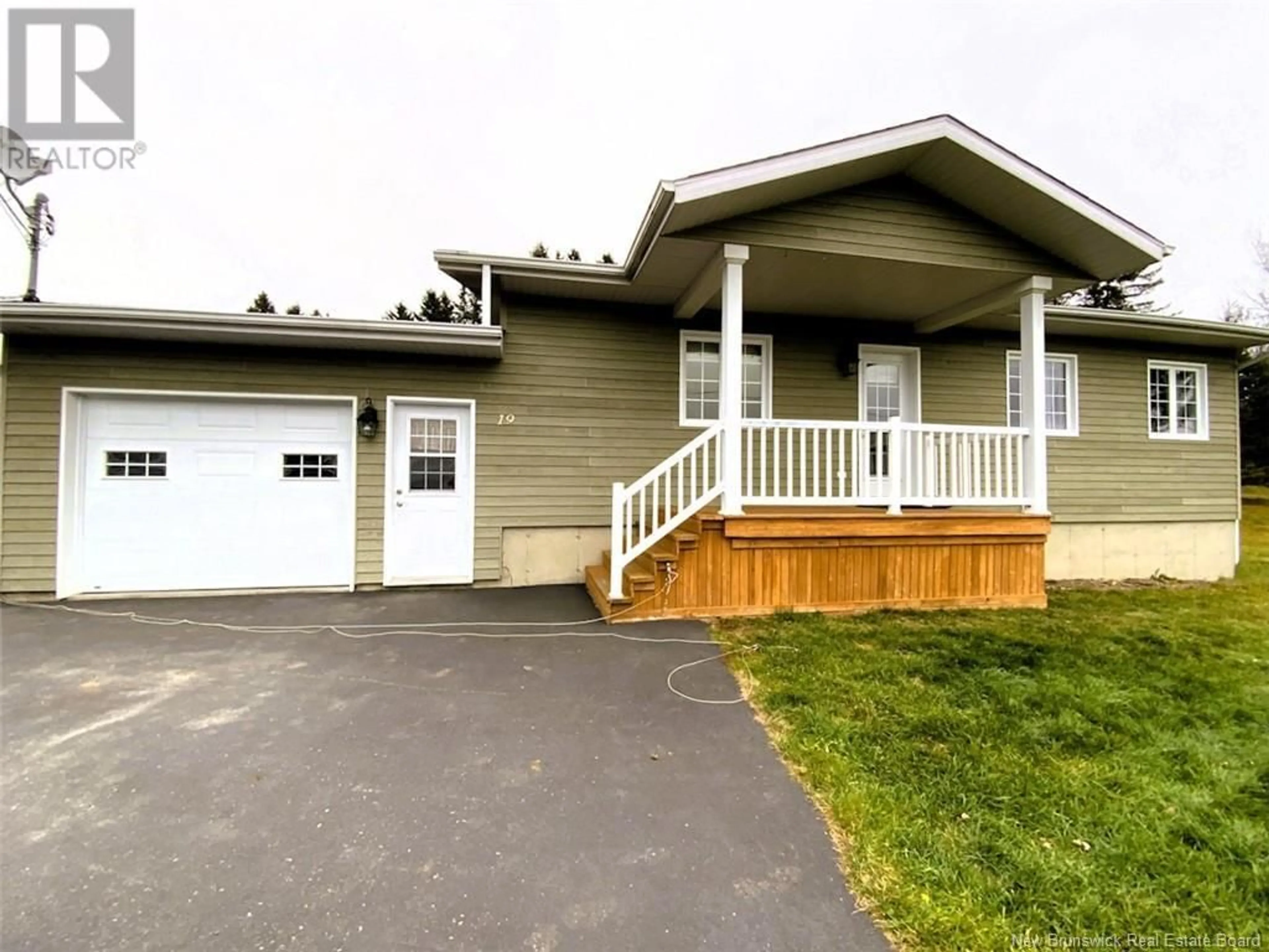 Frontside or backside of a home, cottage for 19 Des Pins Street, Saint-Basile New Brunswick E7C2G1