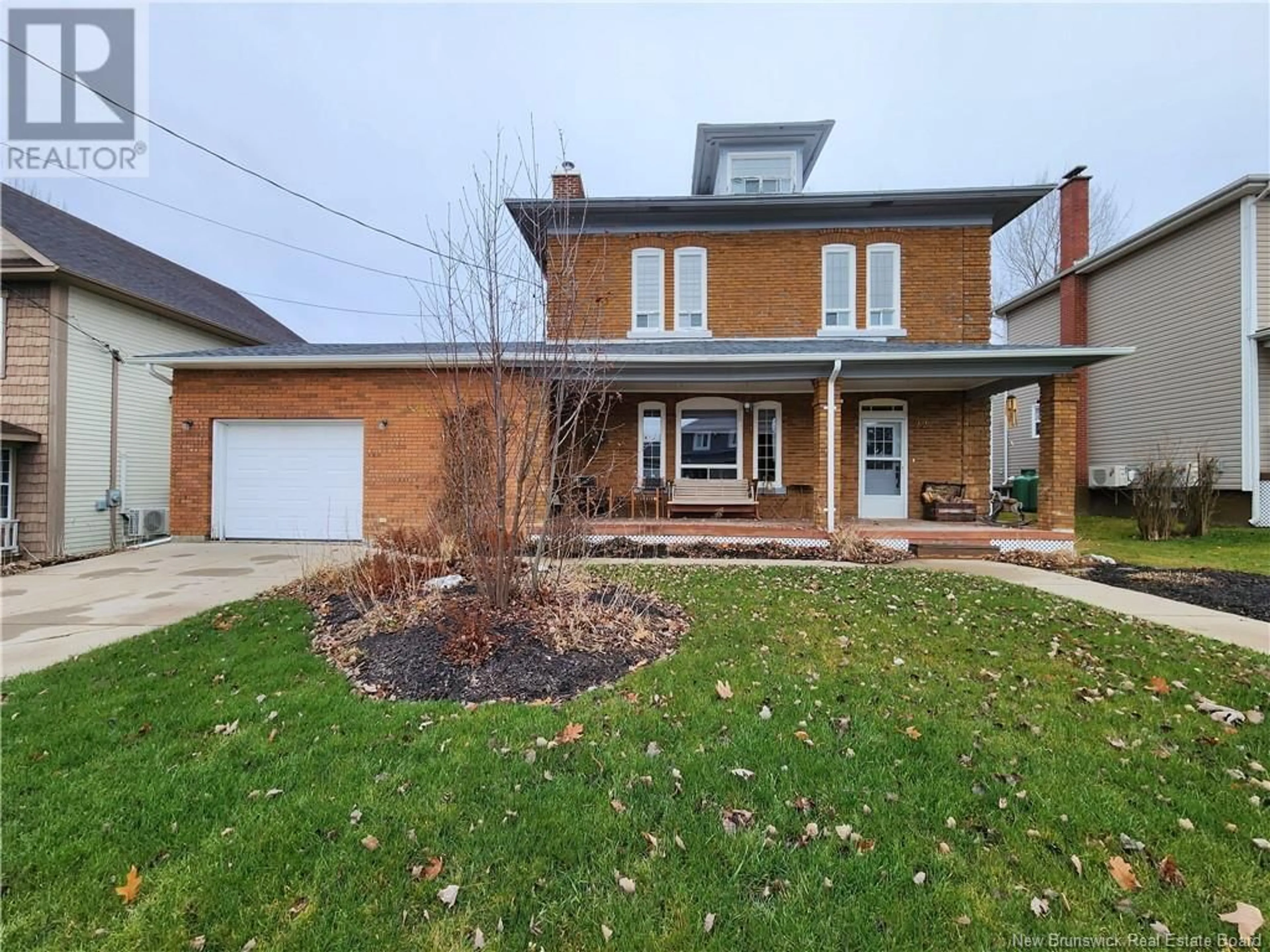 Frontside or backside of a home, the street view for 22 Cyr Street, Saint-Léonard New Brunswick E7E1X7