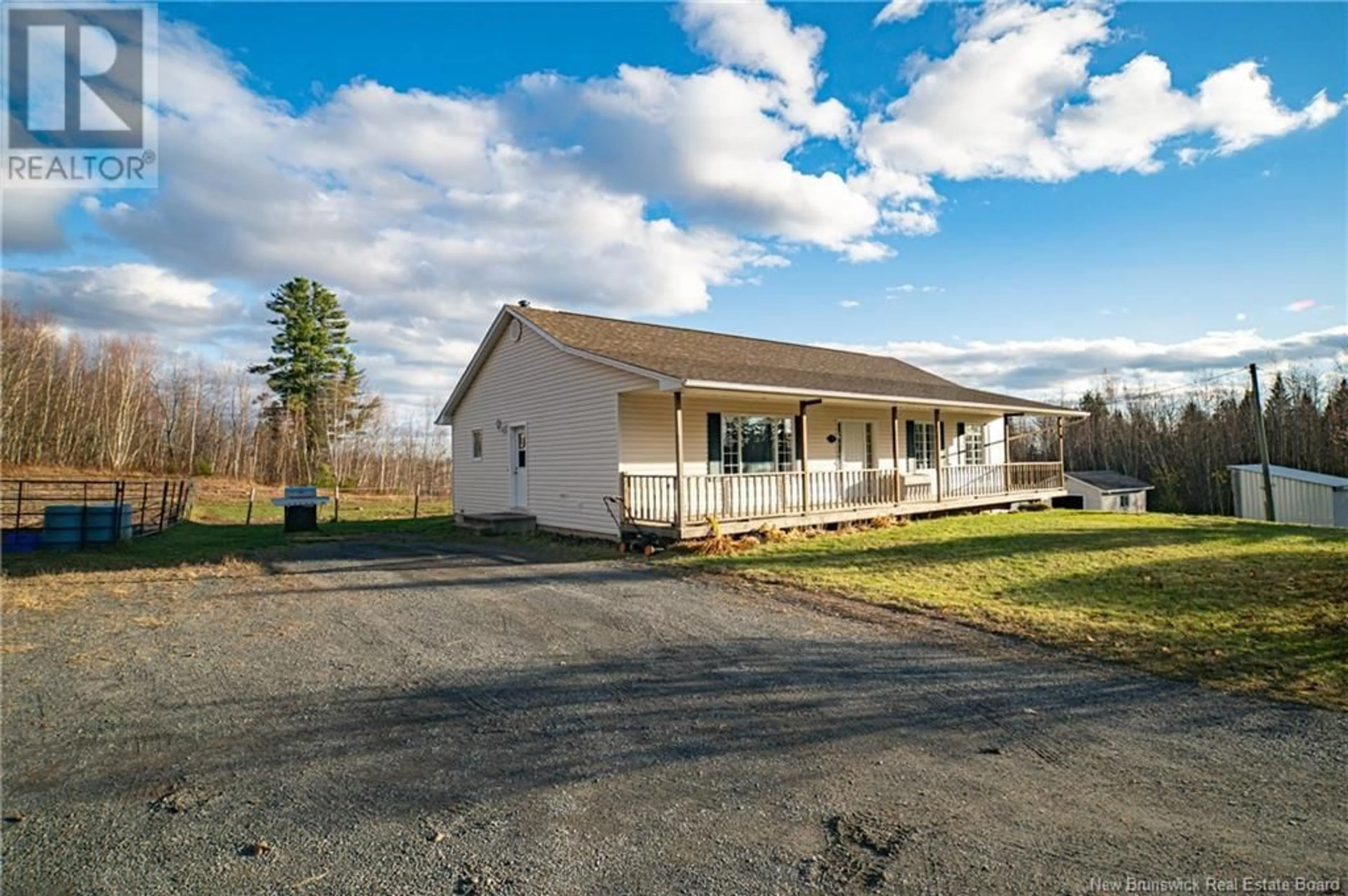 Frontside or backside of a home, cottage for 27 McCoy Street, Maugerville New Brunswick E3A8L8