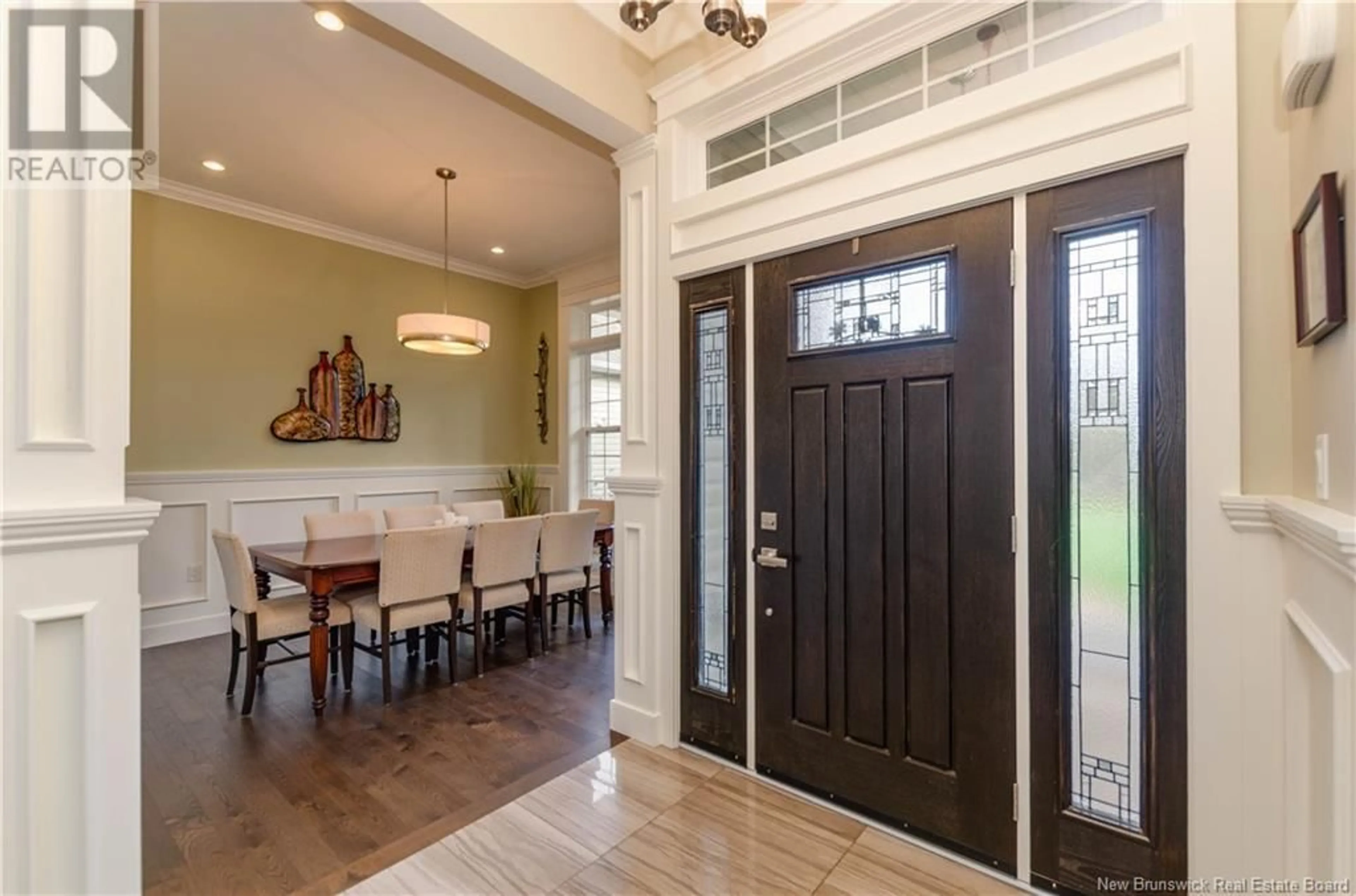 Indoor entryway, wood floors for 29 Amber Ridge Court, Berry Mills New Brunswick E1G5R3