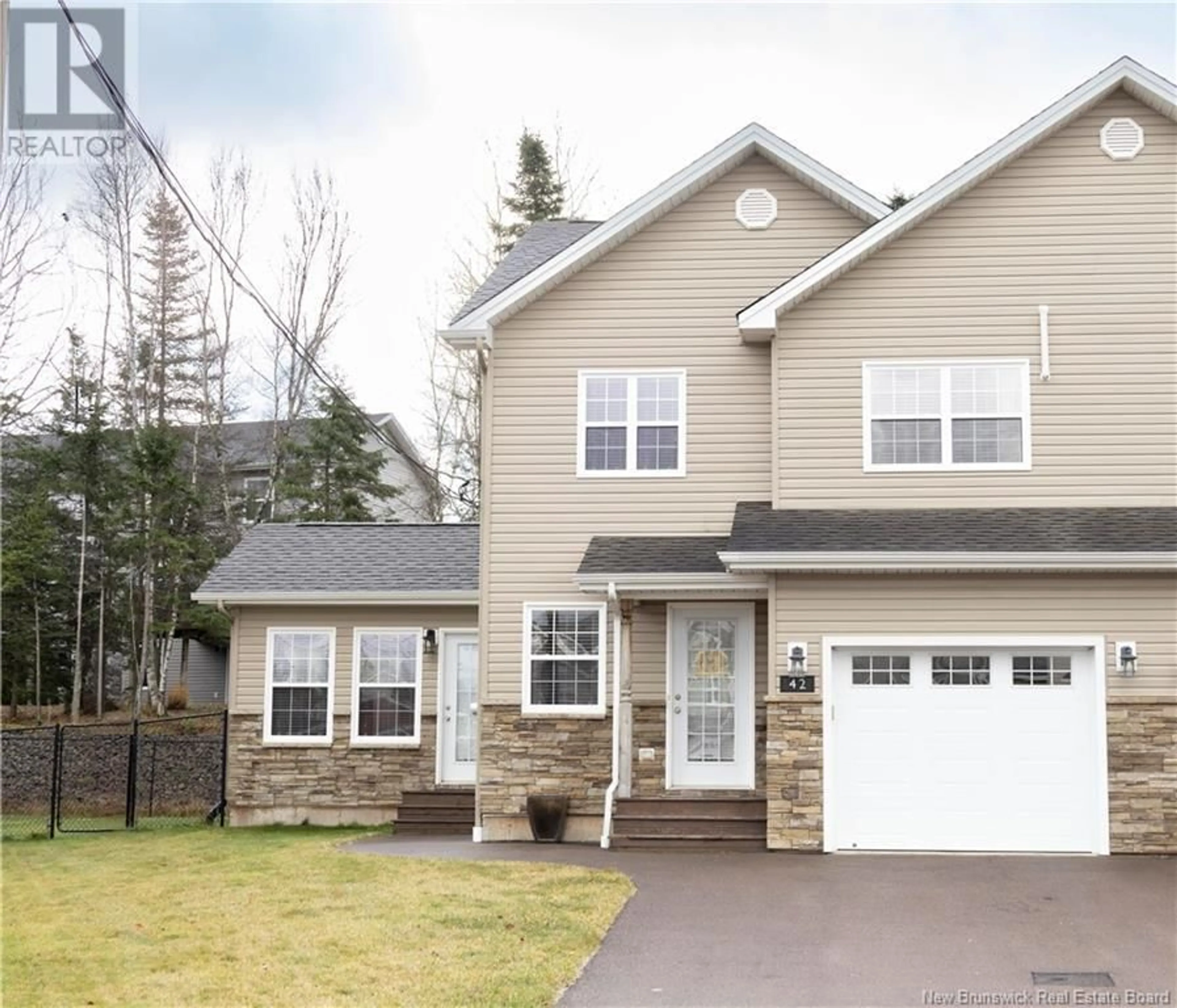 Frontside or backside of a home, the street view for 42 Poitou, Dieppe New Brunswick E1A9V1