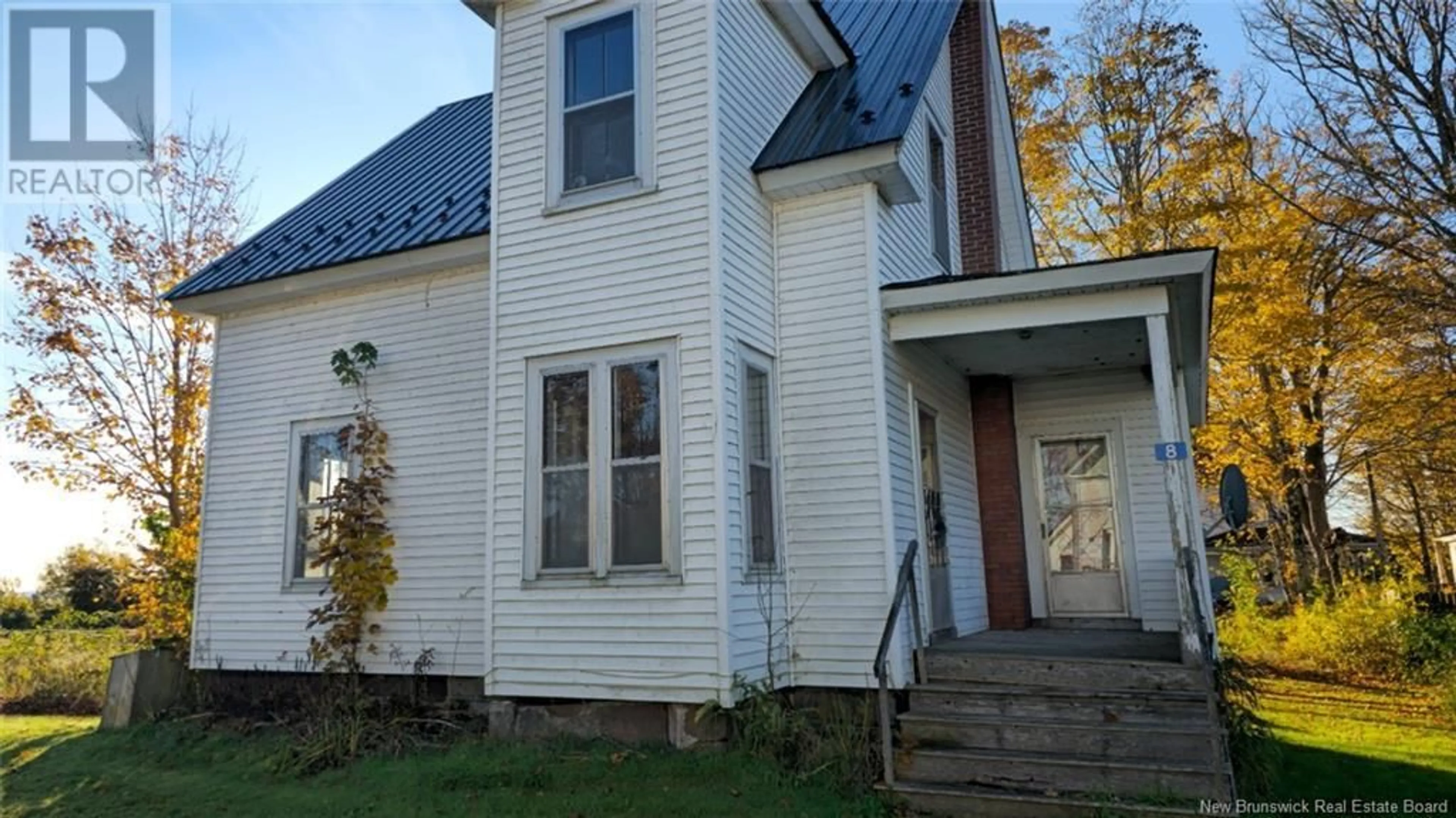 Frontside or backside of a home, the front or back of building for 8 Buchanan Street, Riverside-Albert New Brunswick E4H3Y1