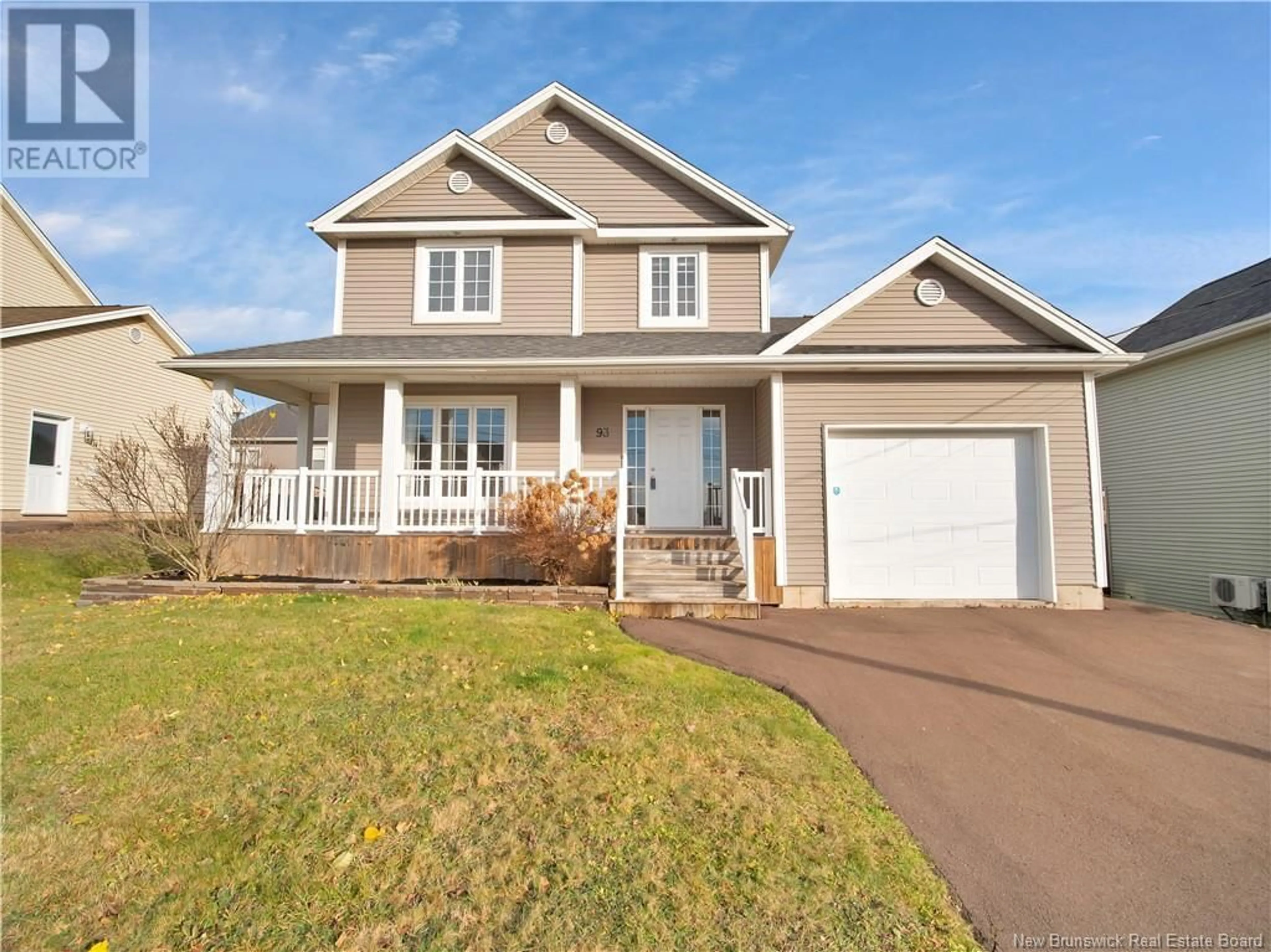 Frontside or backside of a home, the street view for 93 Lady Russell Street, Moncton New Brunswick E1E0C5