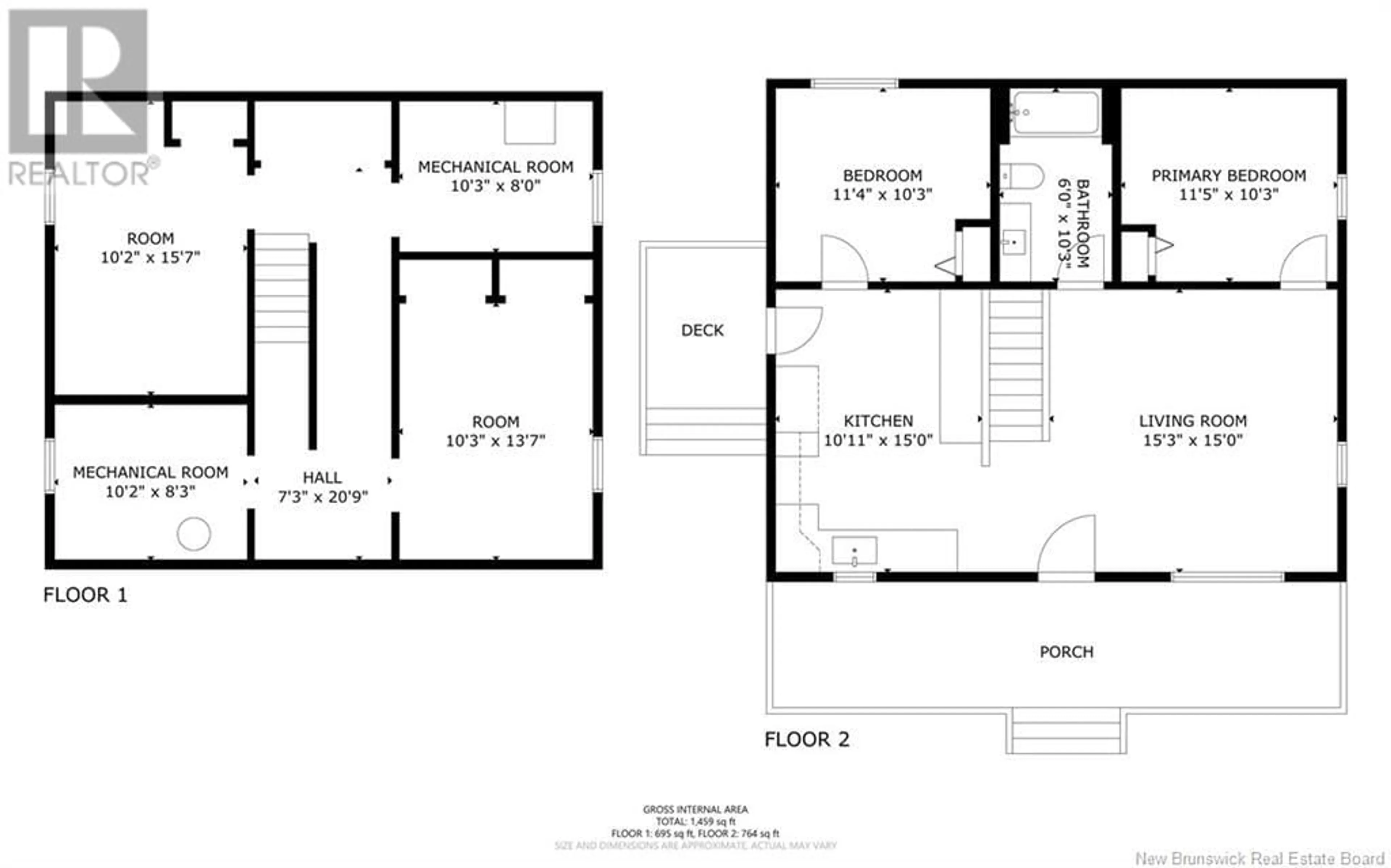 Floor plan for 756 Main Street, Chipman New Brunswick E4A2R5