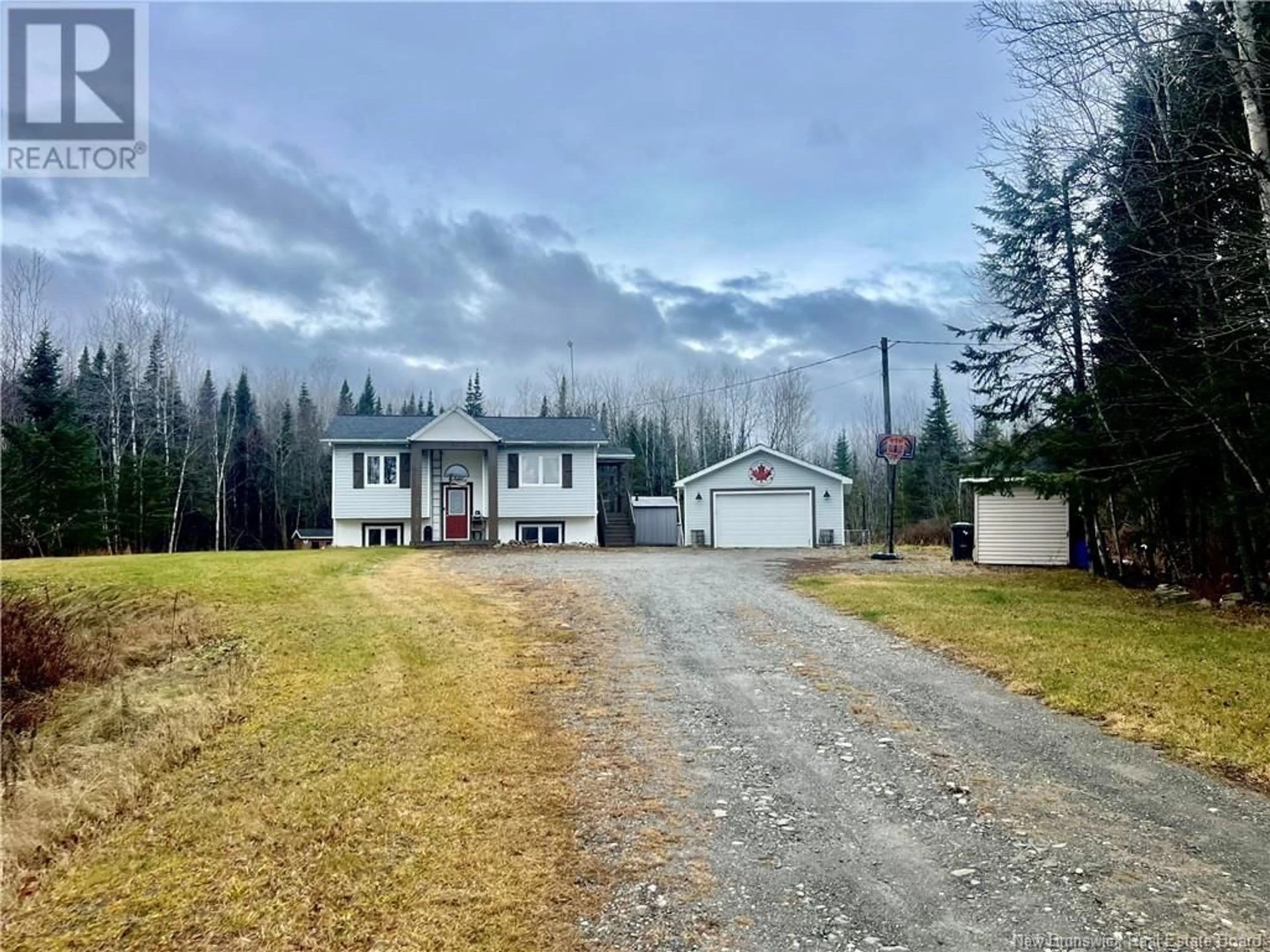 Frontside or backside of a home, cottage for 534 Bourgoin Road, Saint-André New Brunswick E3Y1G5