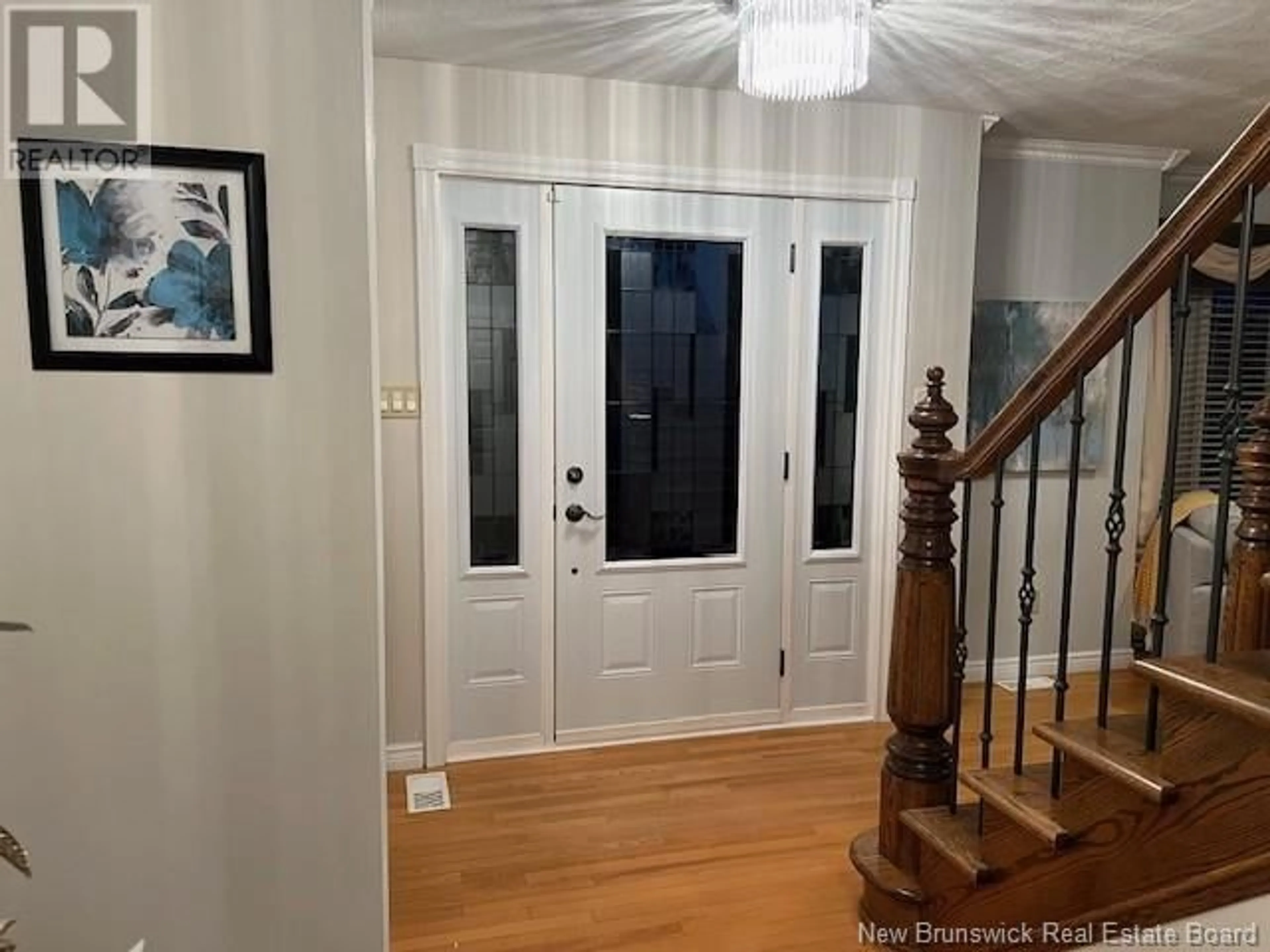 Indoor entryway, wood floors for 226 Percy Kelly Drive, Miramichi New Brunswick E1V5V7