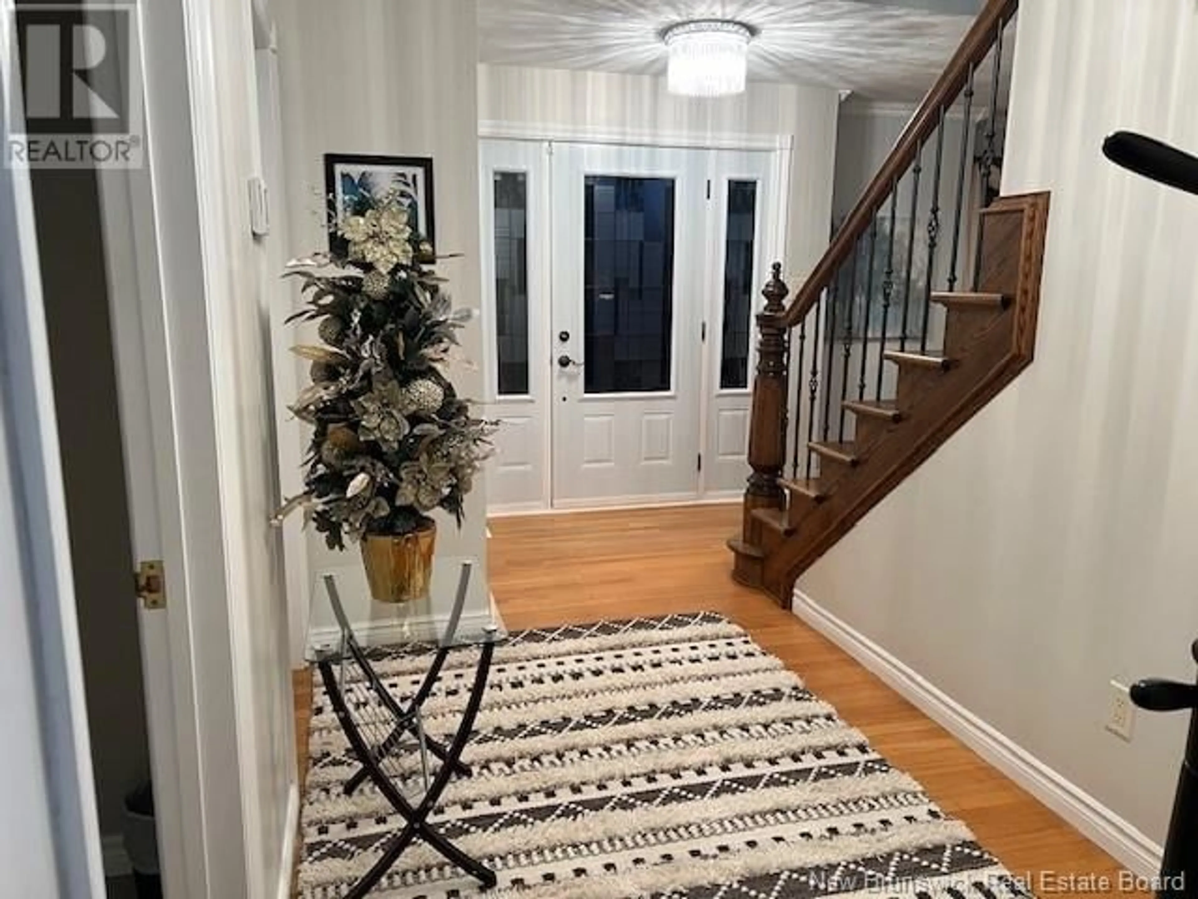 Indoor entryway, wood floors for 226 Percy Kelly Drive, Miramichi New Brunswick E1V5V7