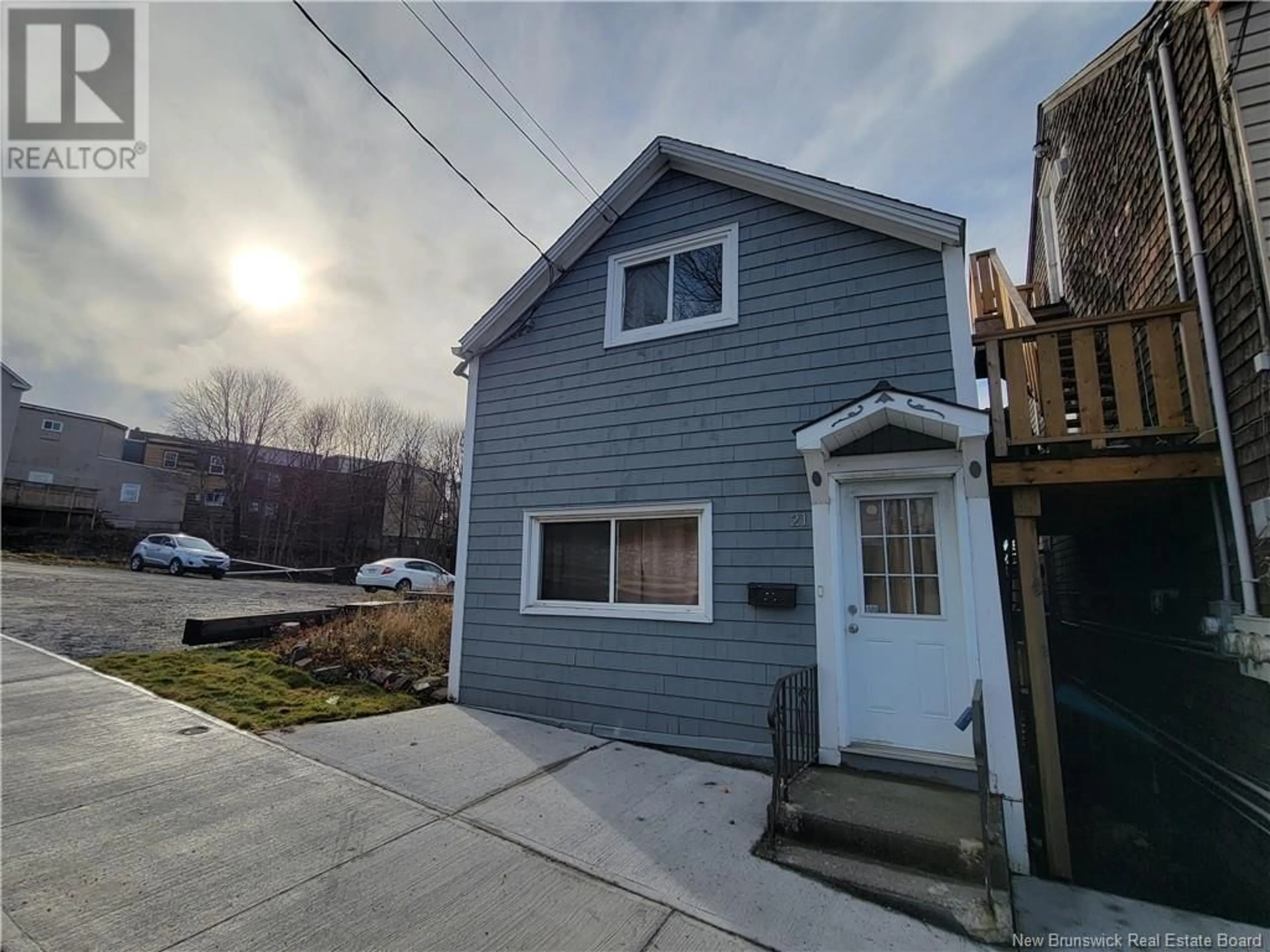 Frontside or backside of a home, the street view for 21 Garden Street, Saint John New Brunswick E2L3K2