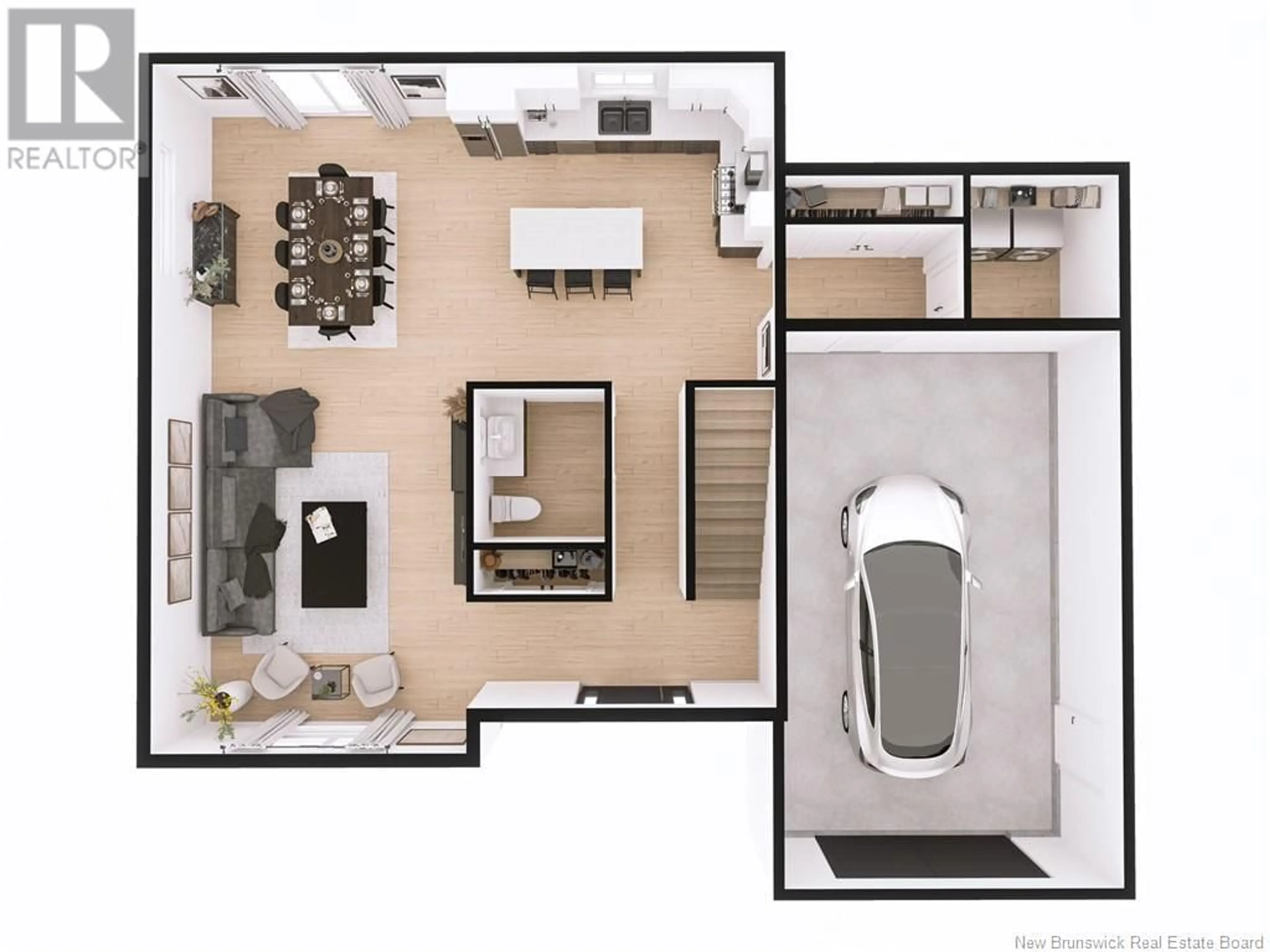 Floor plan for 206 Breaux bridge, Shediac New Brunswick E4P0Y3