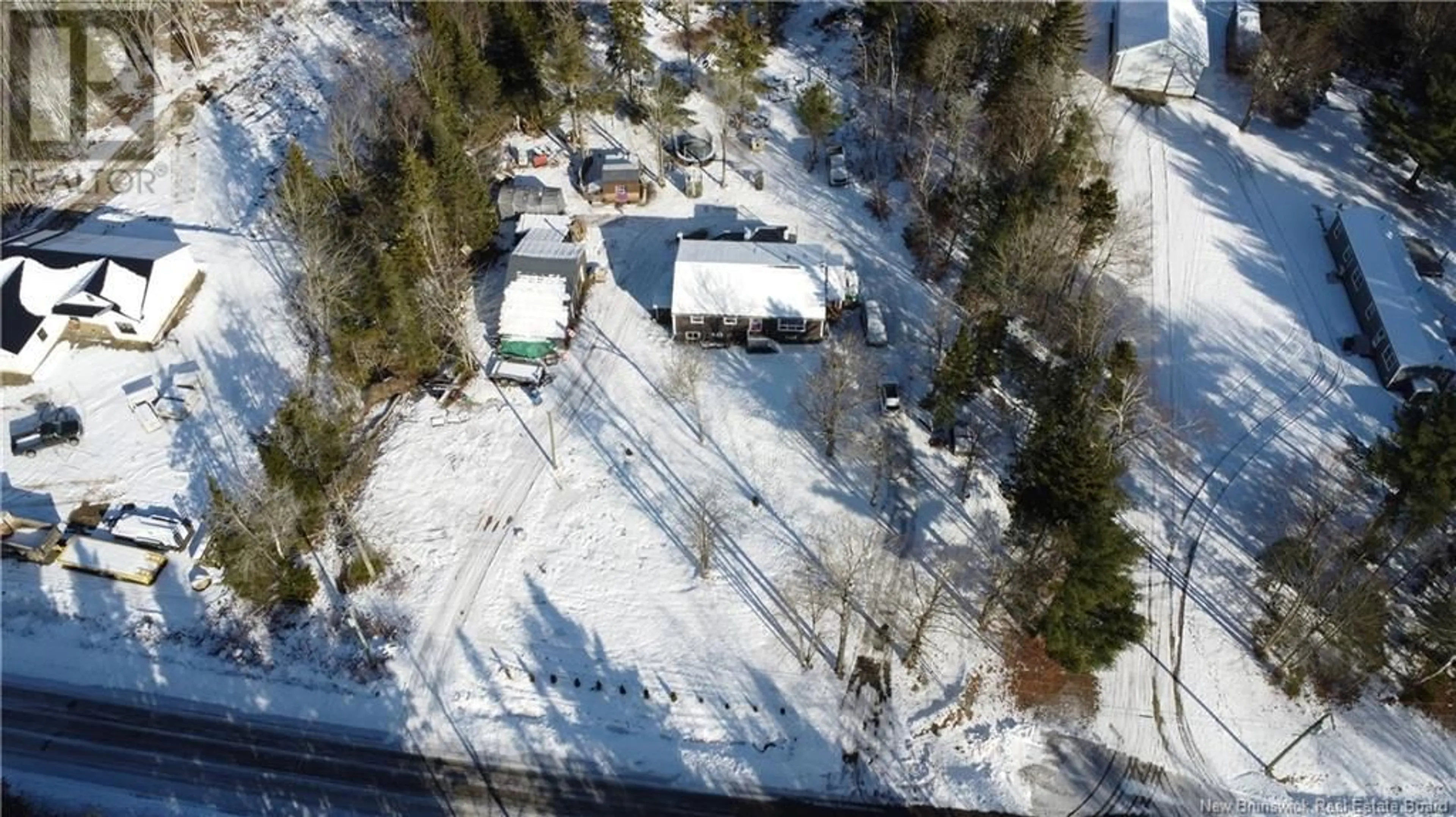 A pic from exterior of the house or condo, the street view for 266 Days Corner Road, Lower Greenwich New Brunswick E5K4H9