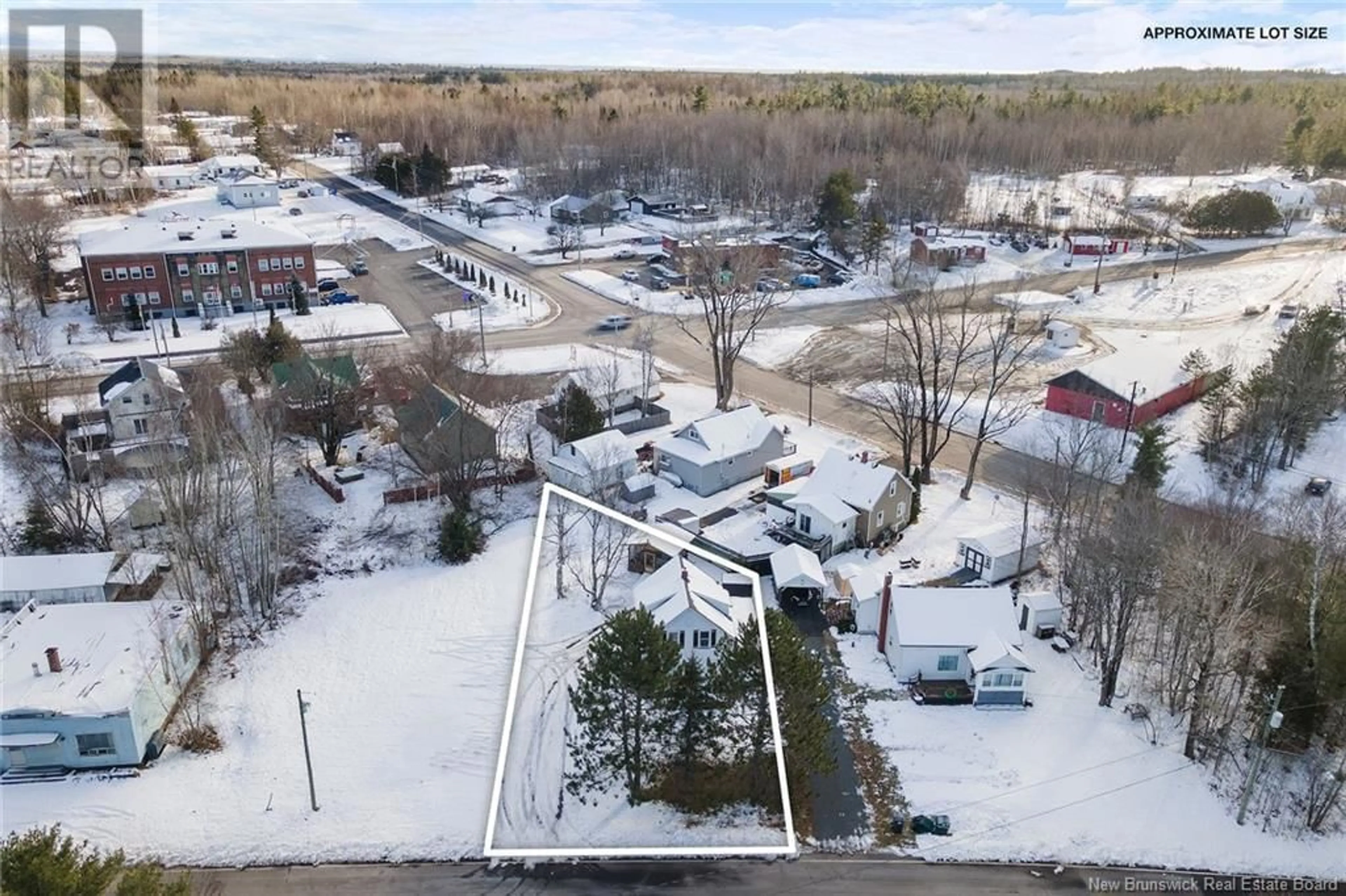 A pic from exterior of the house or condo, the street view for 37 Summit Drive, Minto New Brunswick E4B2W3