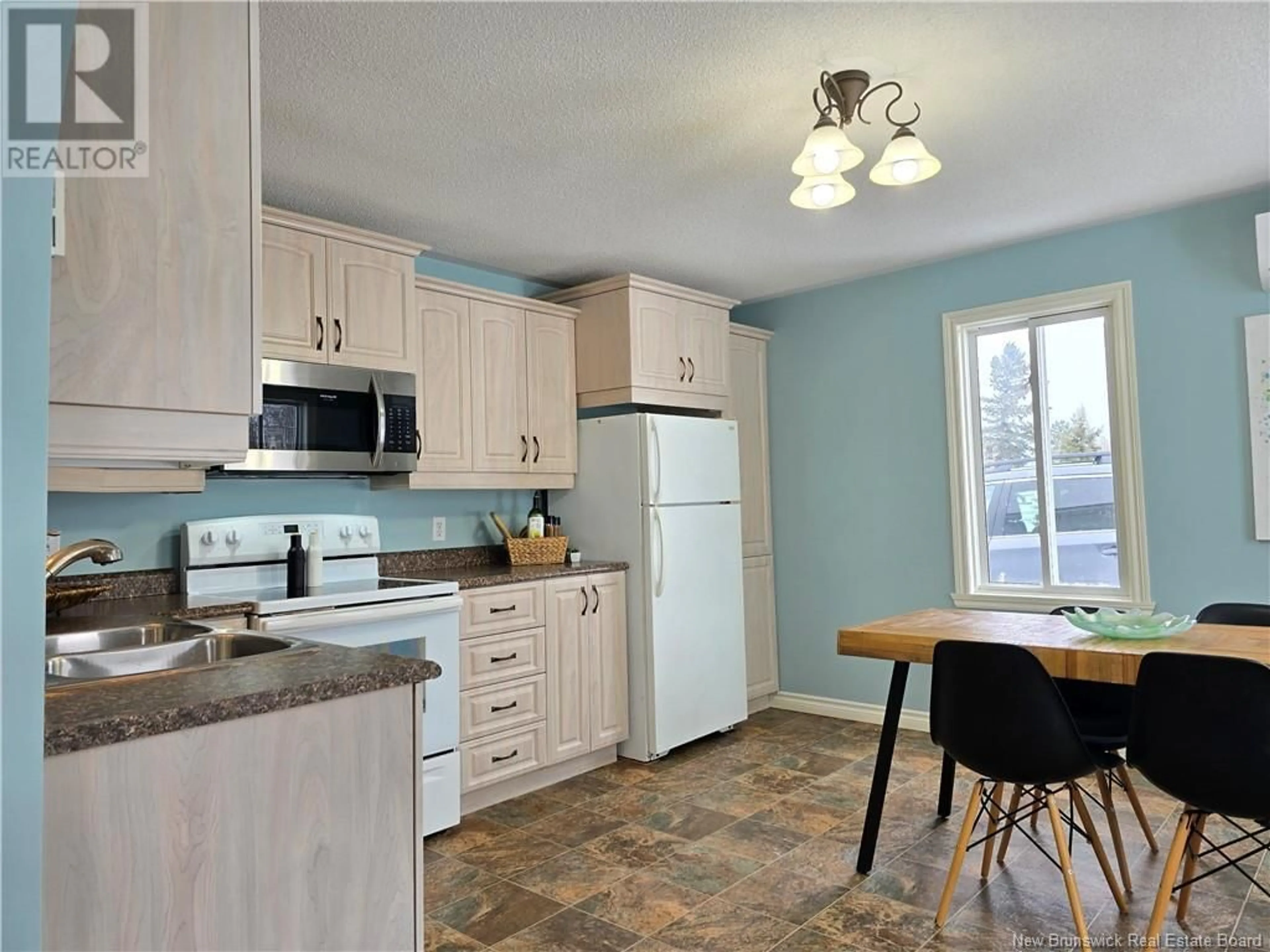 Standard kitchen, ceramic/tile floor for 1397 Route 355, Sainte Rose New Brunswick E1X2W4