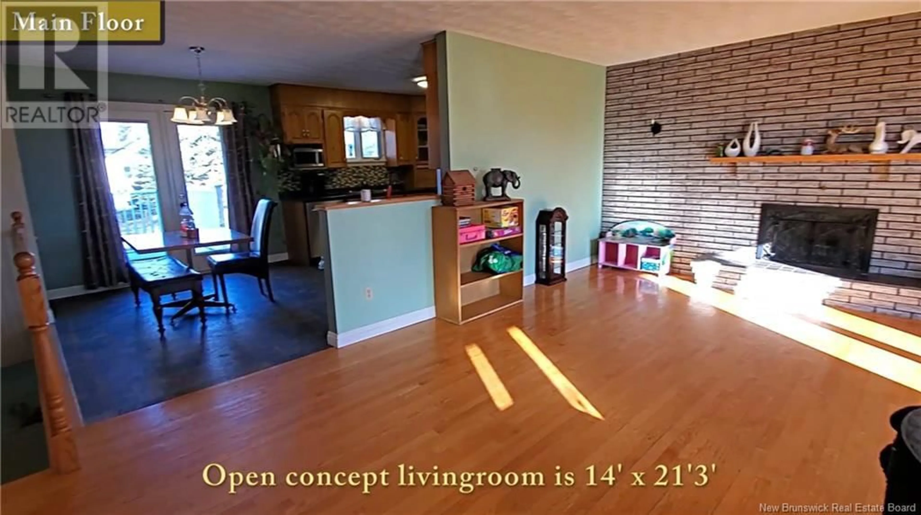 Open concept kitchen for 2082 Route 133 Route, Grand-Barachois New Brunswick E4P8J8