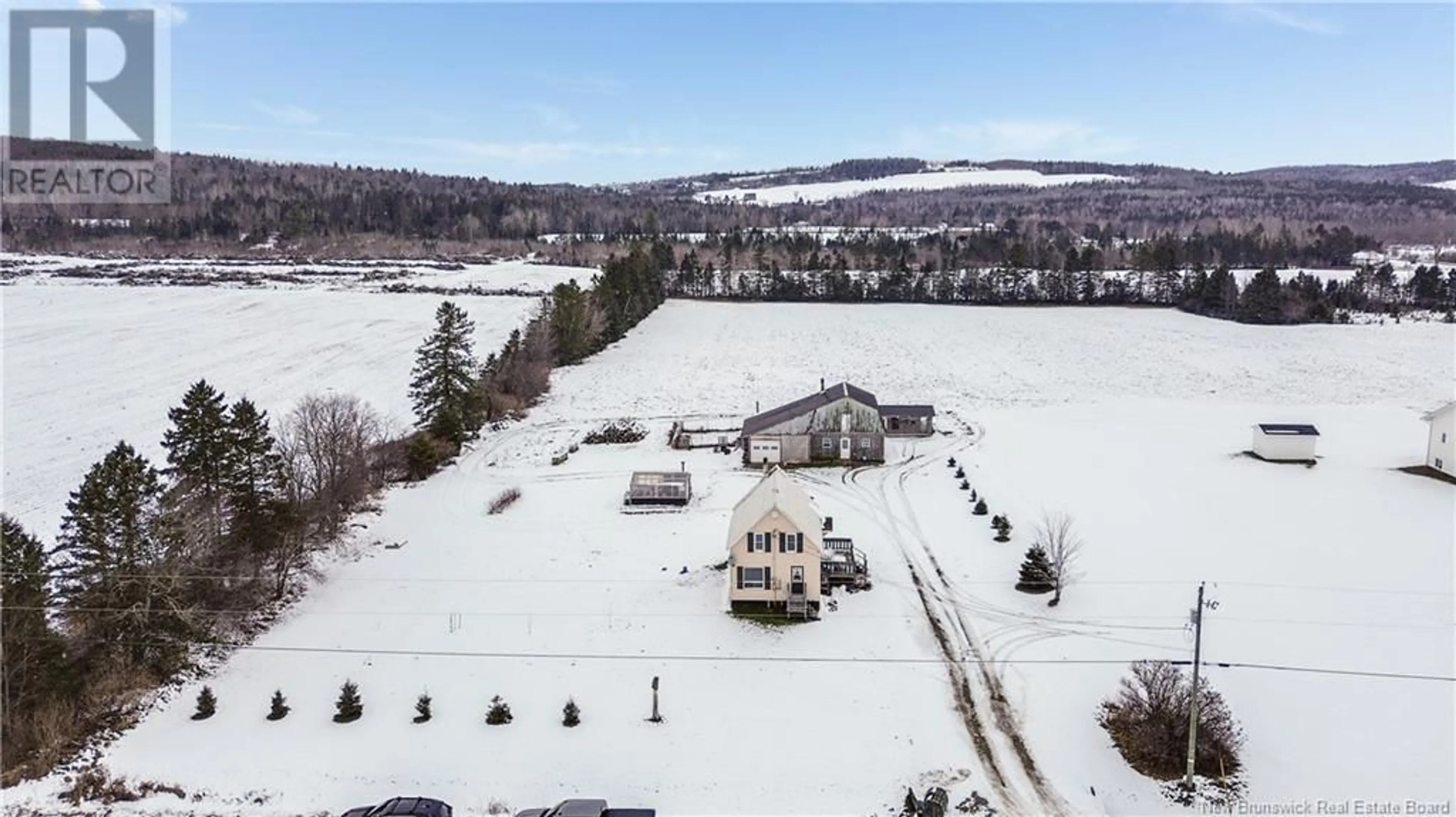 A pic from exterior of the house or condo, the street view for 42 Pike Hill Road, Temperance Vale New Brunswick E6G2E5