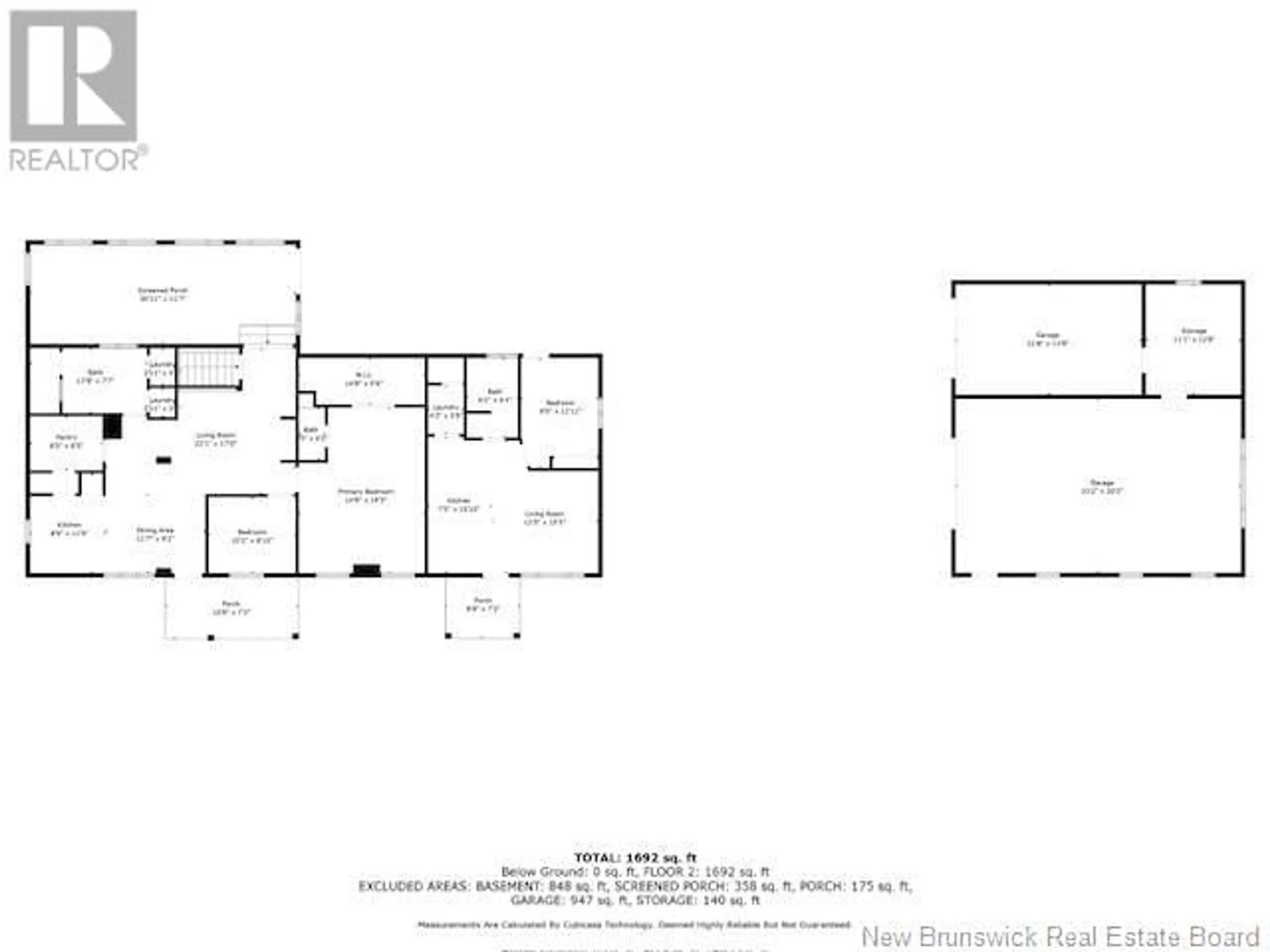 Floor plan for 2544 Chemin Maltais, Val-D'amour New Brunswick E3N5J4