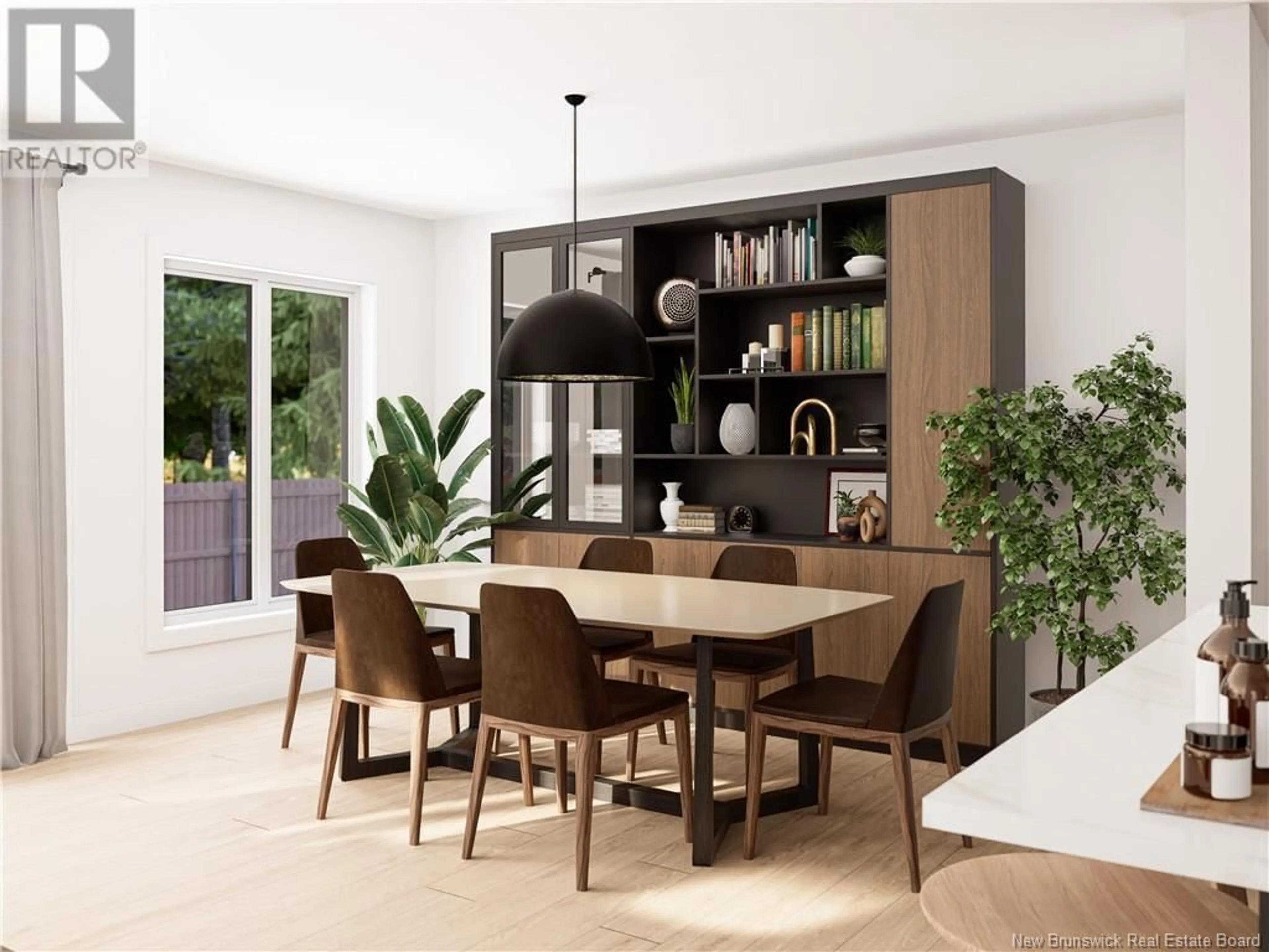 Dining room, wood floors for 160 Herman Street, Dieppe New Brunswick E1A0R3