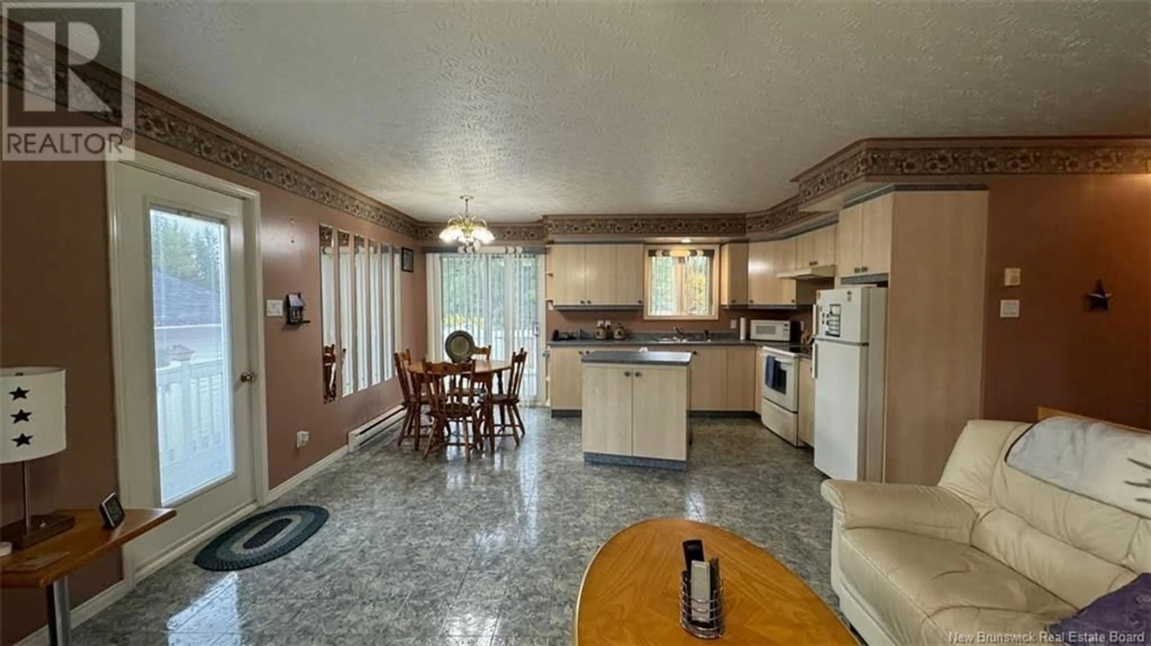 Kitchen, ceramic floors, cottage for 1203 Martin Road, Sainte-Anne-De-Madawaska New Brunswick E7E1P8