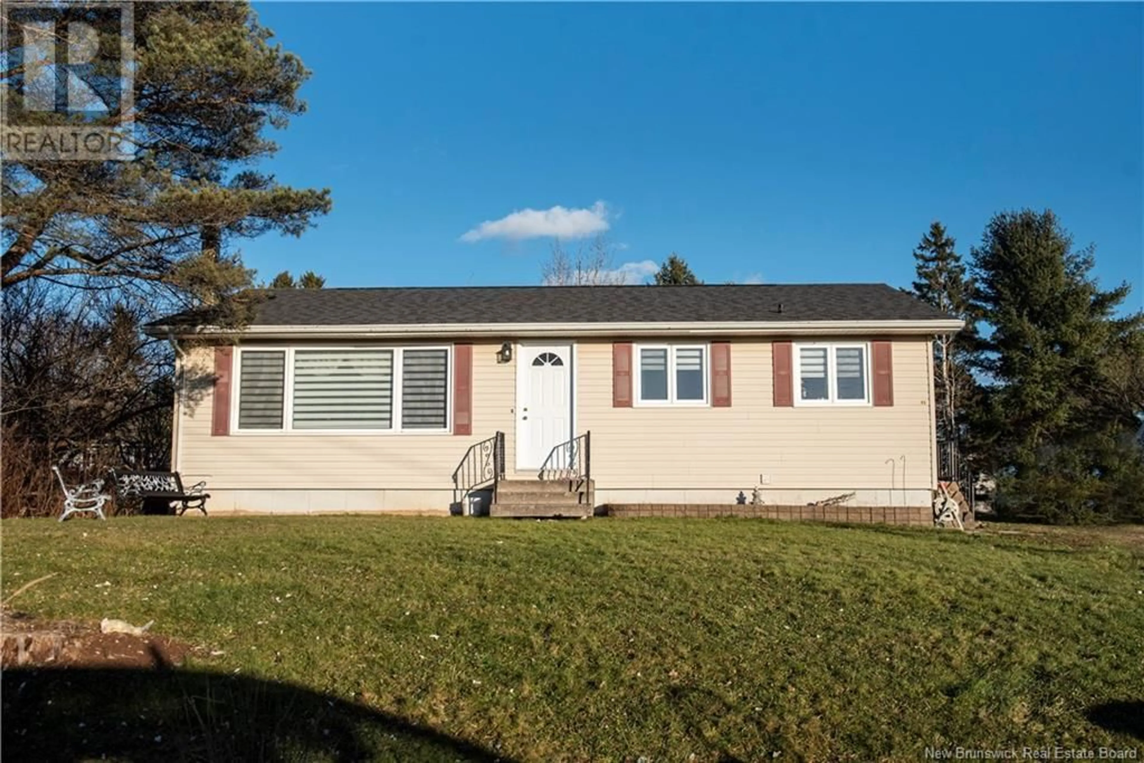 Home with vinyl exterior material, street for 11 Marquis Street, Salisbury New Brunswick E4J2M6