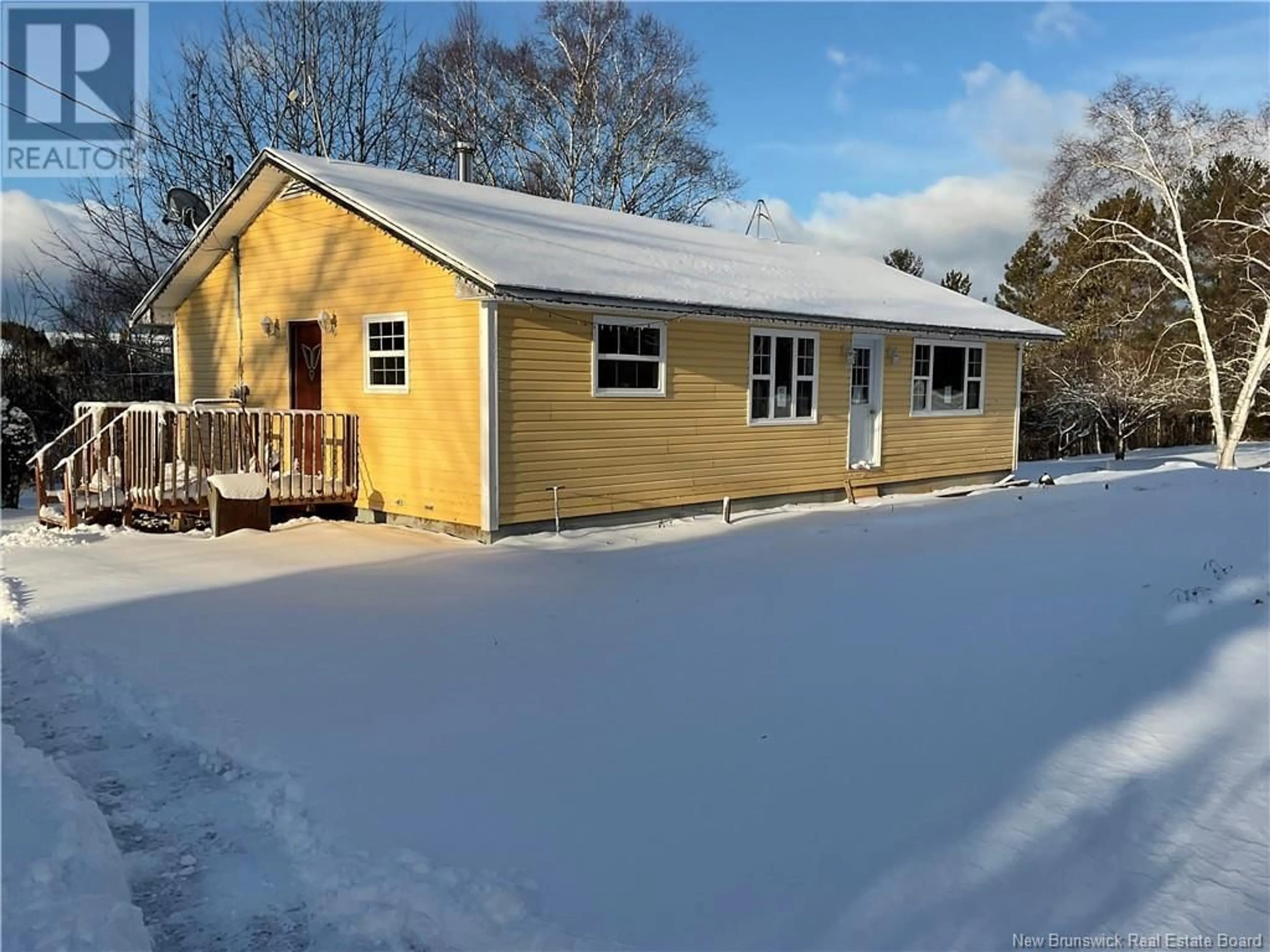 A pic from outside/outdoor area/front of a property/back of a property/a pic from drone, building for 10537 ROUTE 105, Upper Kent New Brunswick E7J2B7