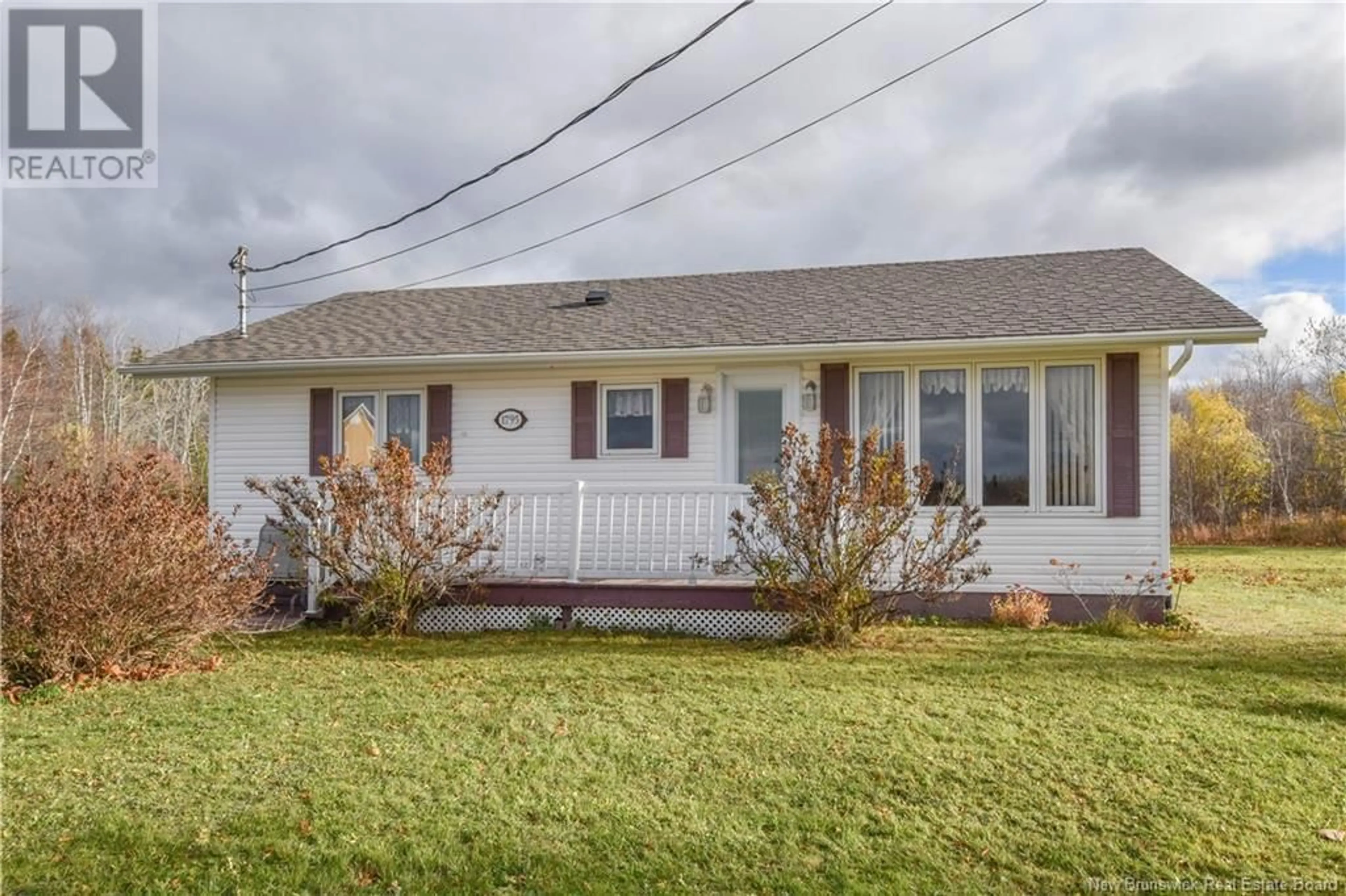 Home with vinyl exterior material, street for 1795 ROUTE 335, Saint-Simon New Brunswick E8P2A7