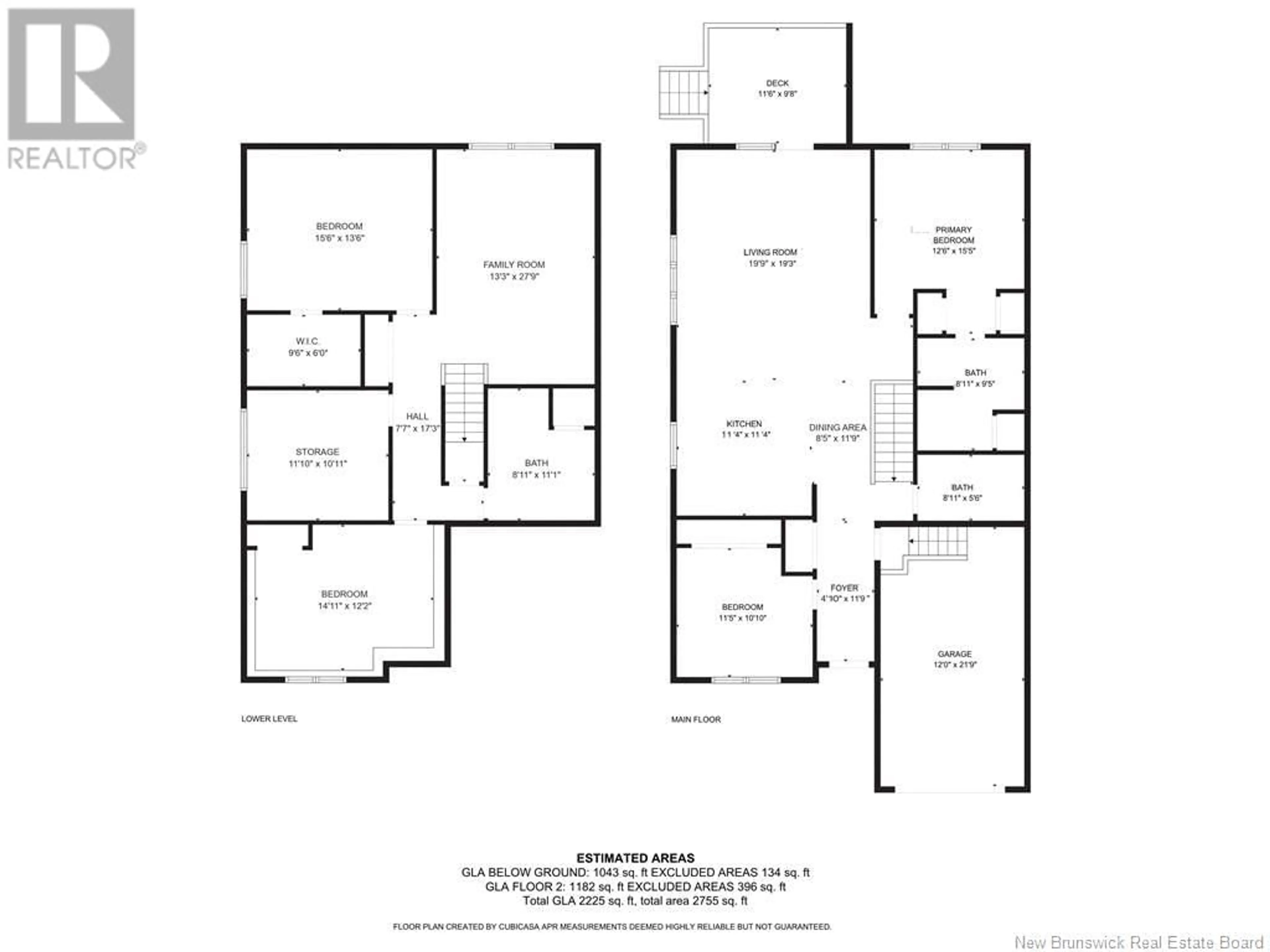 Floor plan for 38 Hillsdale Avenue, Riverview New Brunswick E1B5J6