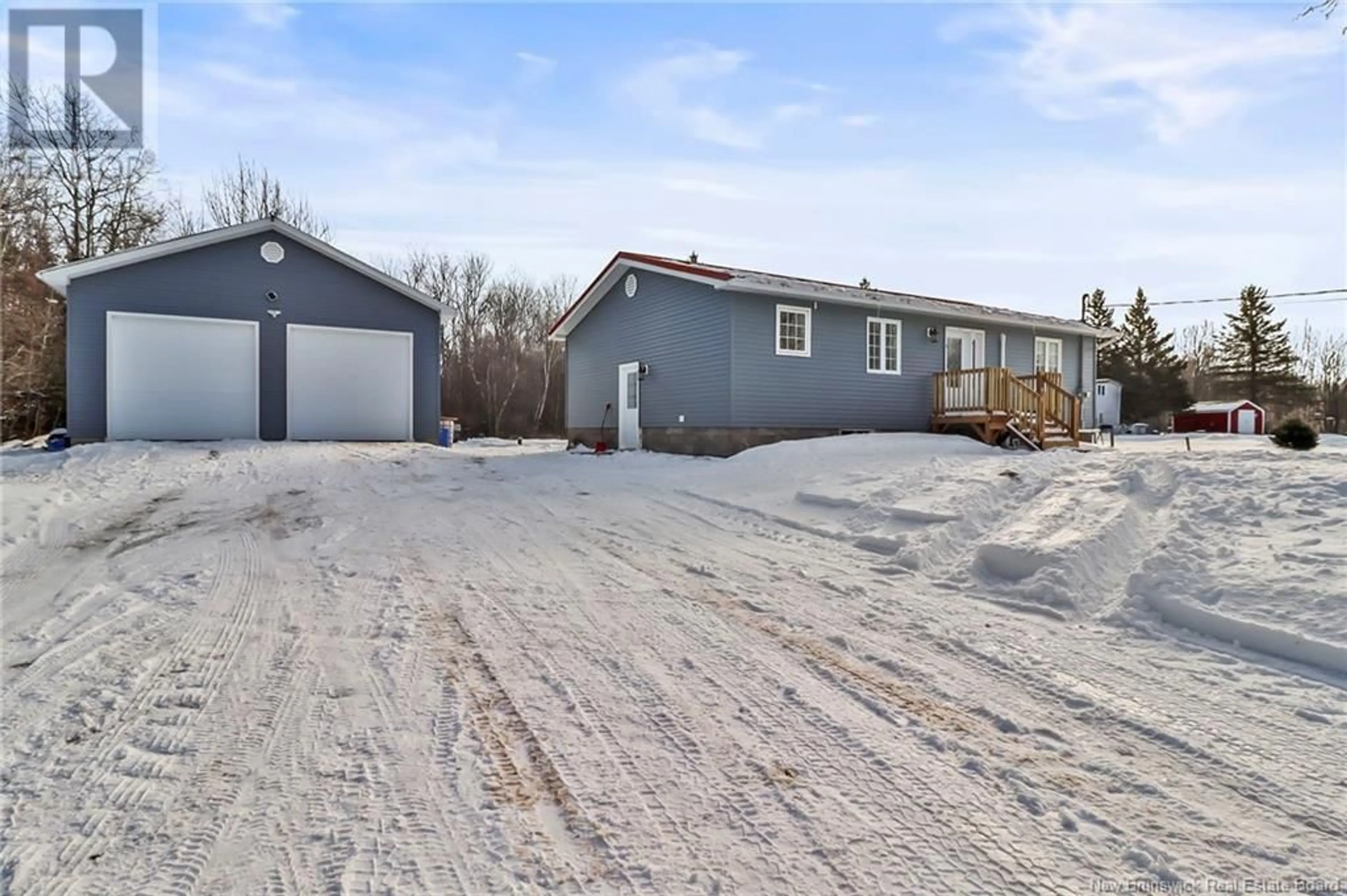 A pic from outside/outdoor area/front of a property/back of a property/a pic from drone, street for 1286 Babineau, Cocagne New Brunswick E4R2E6