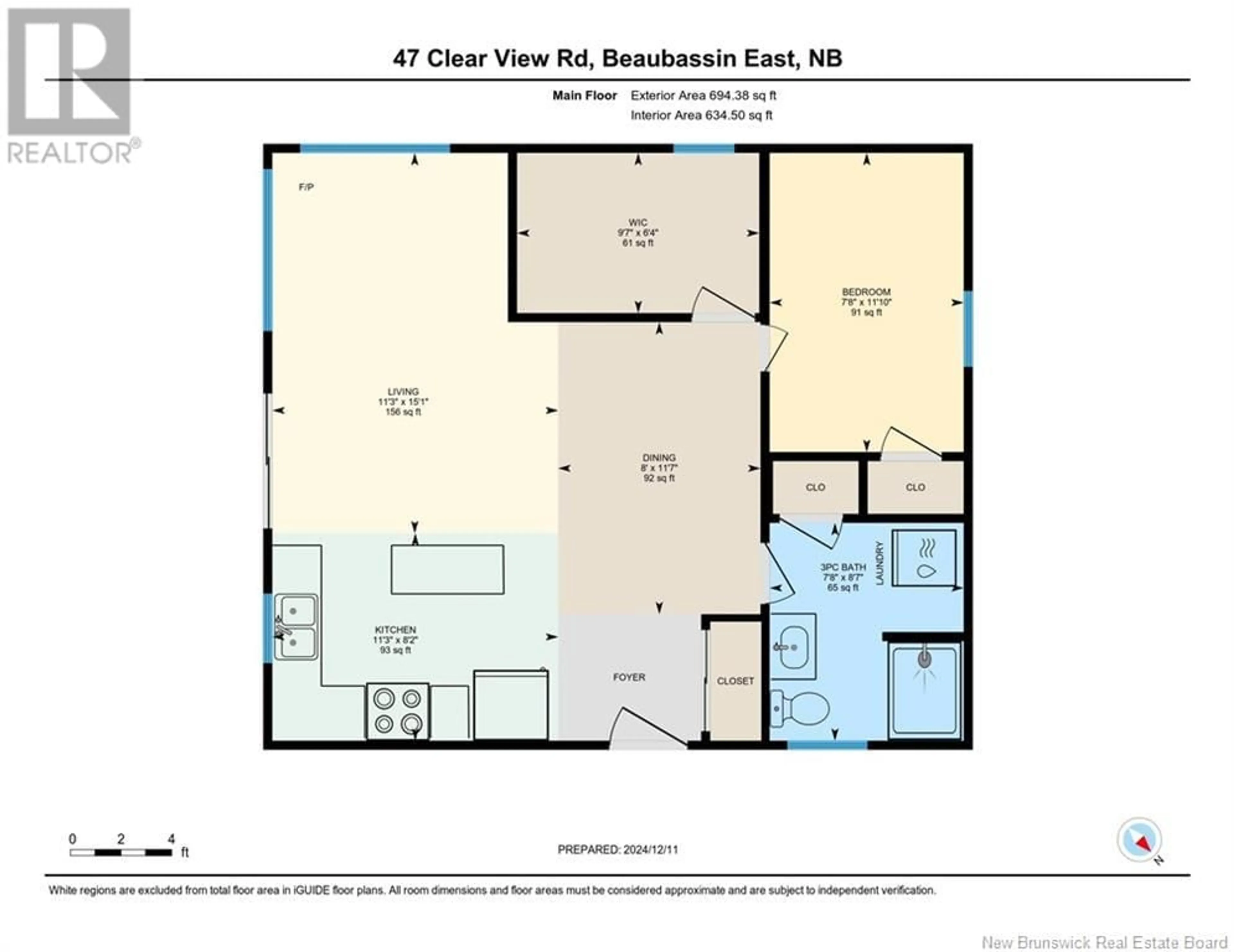 Floor plan for 47 CLEAR VIEW ROAD, Grand-Barachois New Brunswick E4P6Z1