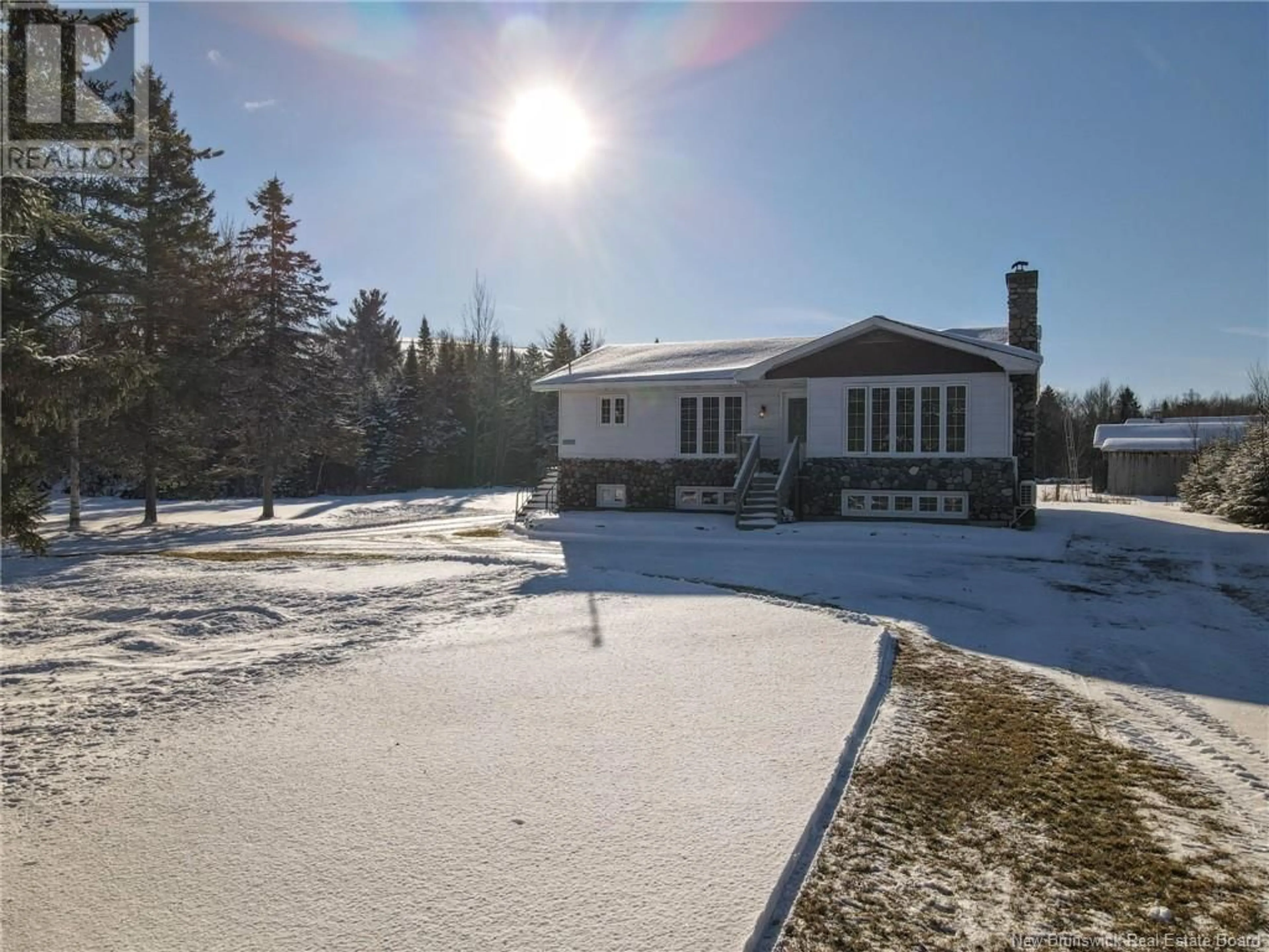 A pic from outside/outdoor area/front of a property/back of a property/a pic from drone, unknown for 10406 Route 134, Saint-Louis-De-Kent New Brunswick E4X2L2