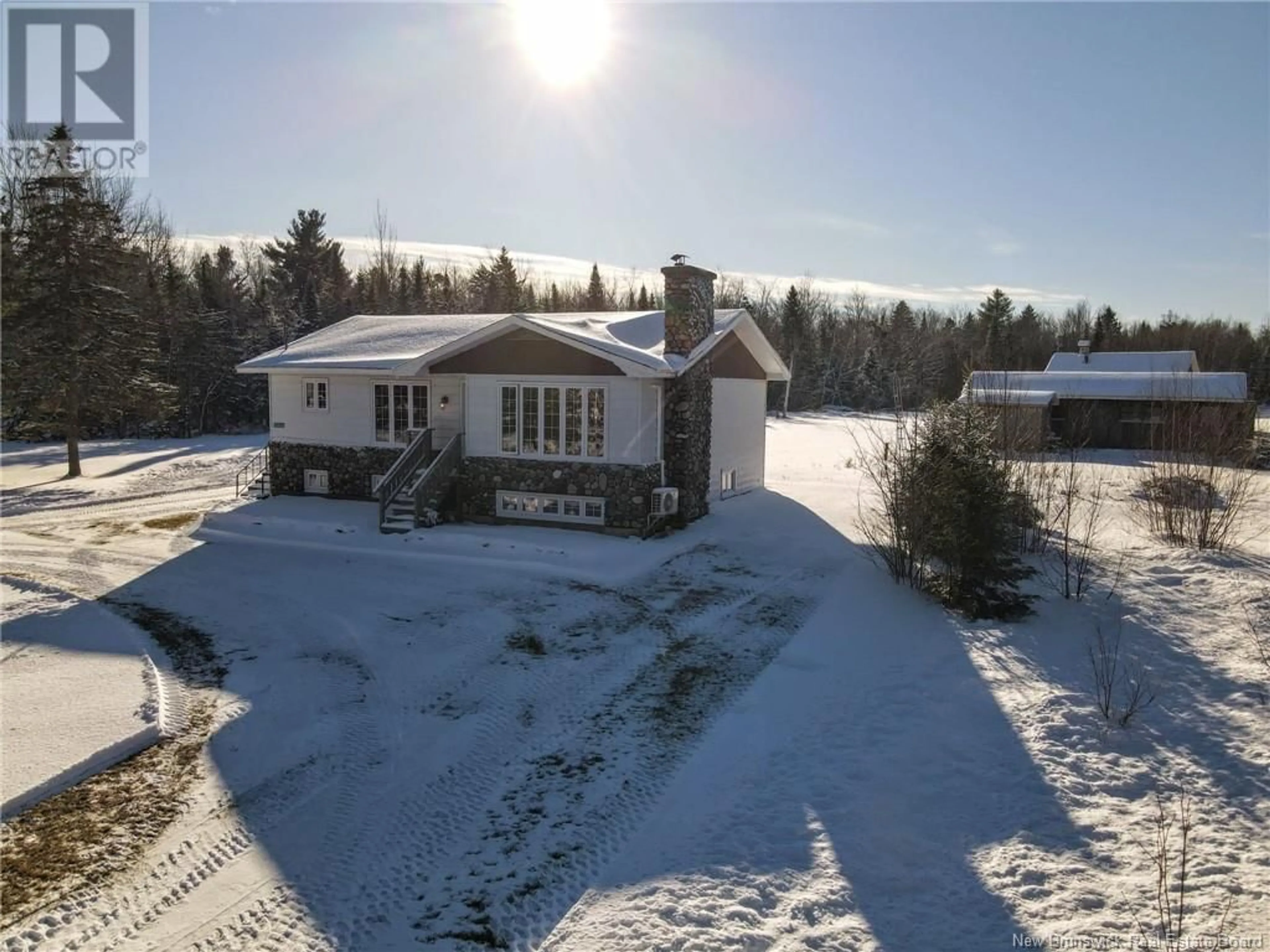 A pic from outside/outdoor area/front of a property/back of a property/a pic from drone, unknown for 10406 Route 134, Saint-Louis-De-Kent New Brunswick E4X2L2