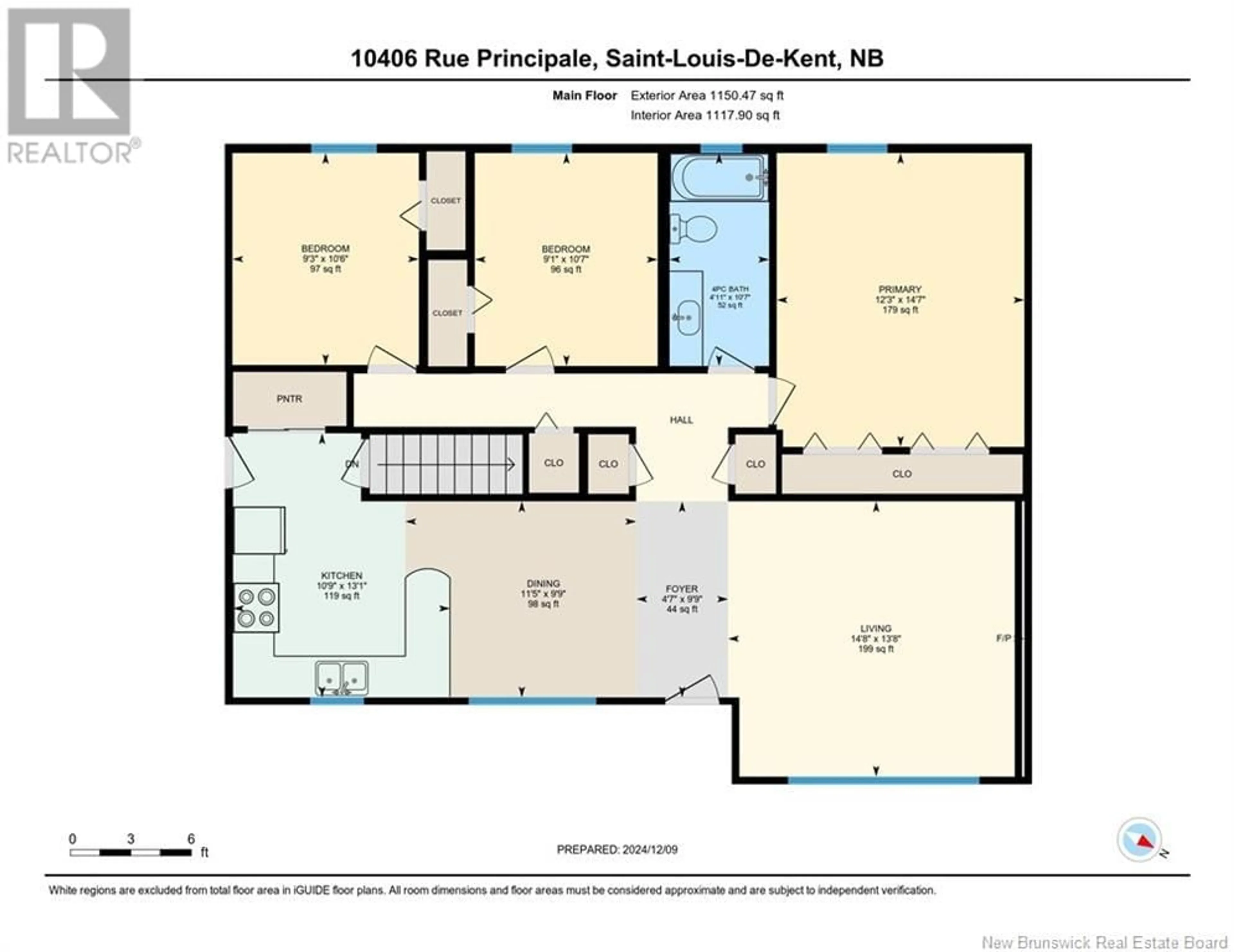 Floor plan for 10406 Route 134, Saint-Louis-De-Kent New Brunswick E4X2L2