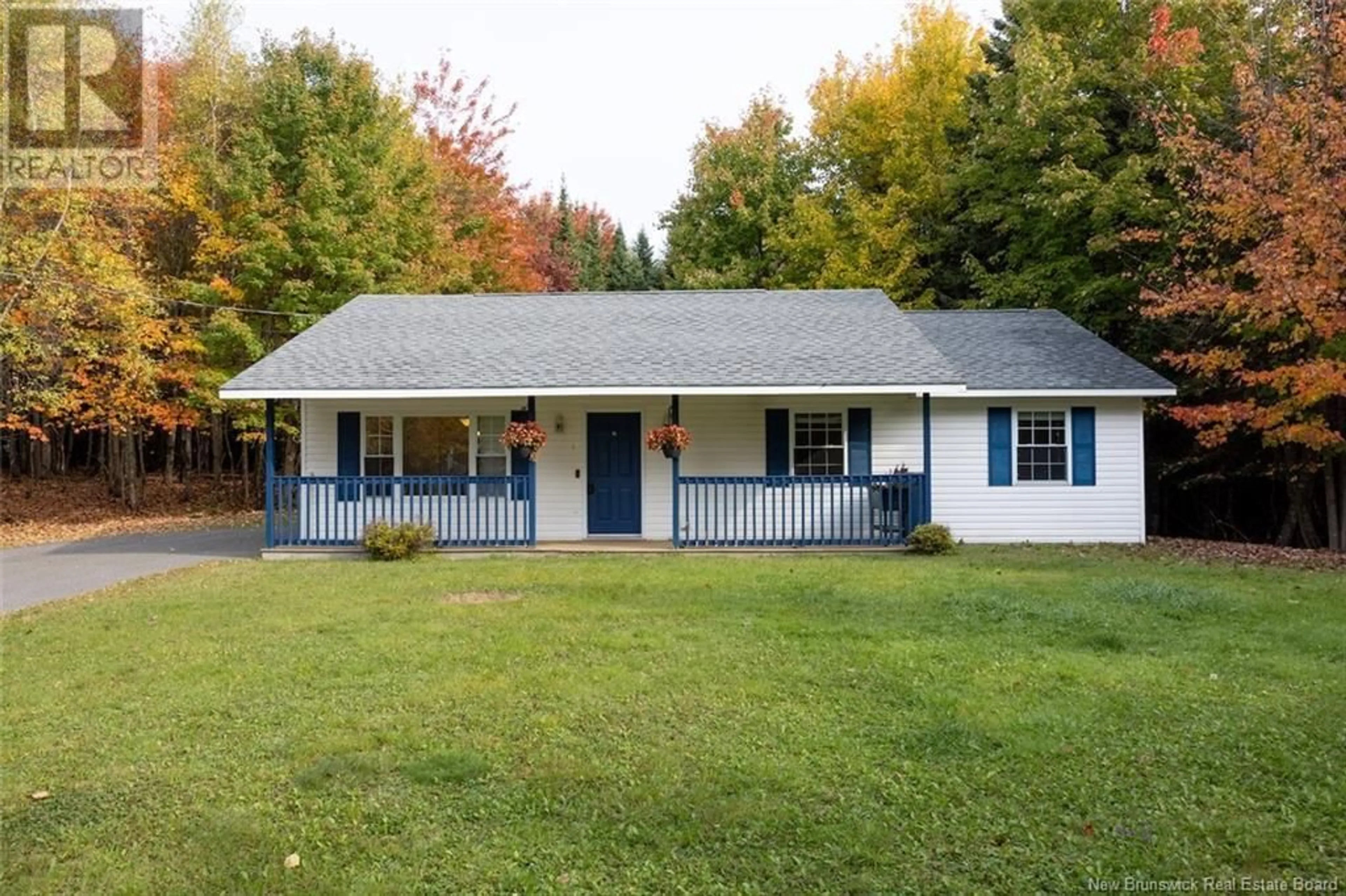 Home with vinyl exterior material, street for 18 Courtney Street, Douglas New Brunswick E3A8A2