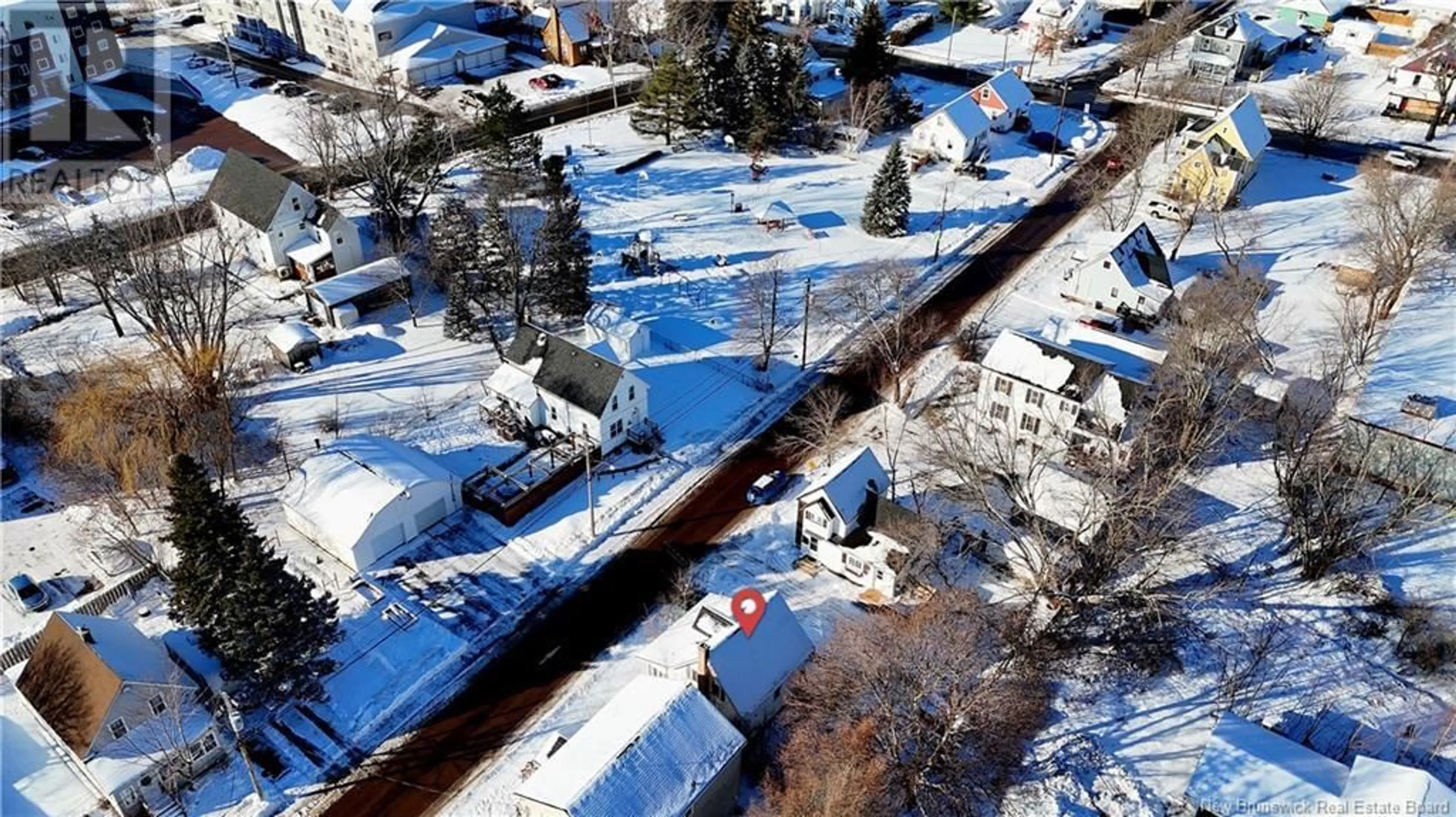 A pic from outside/outdoor area/front of a property/back of a property/a pic from drone, street for 29 Beech Street, Moncton New Brunswick E1A4G3