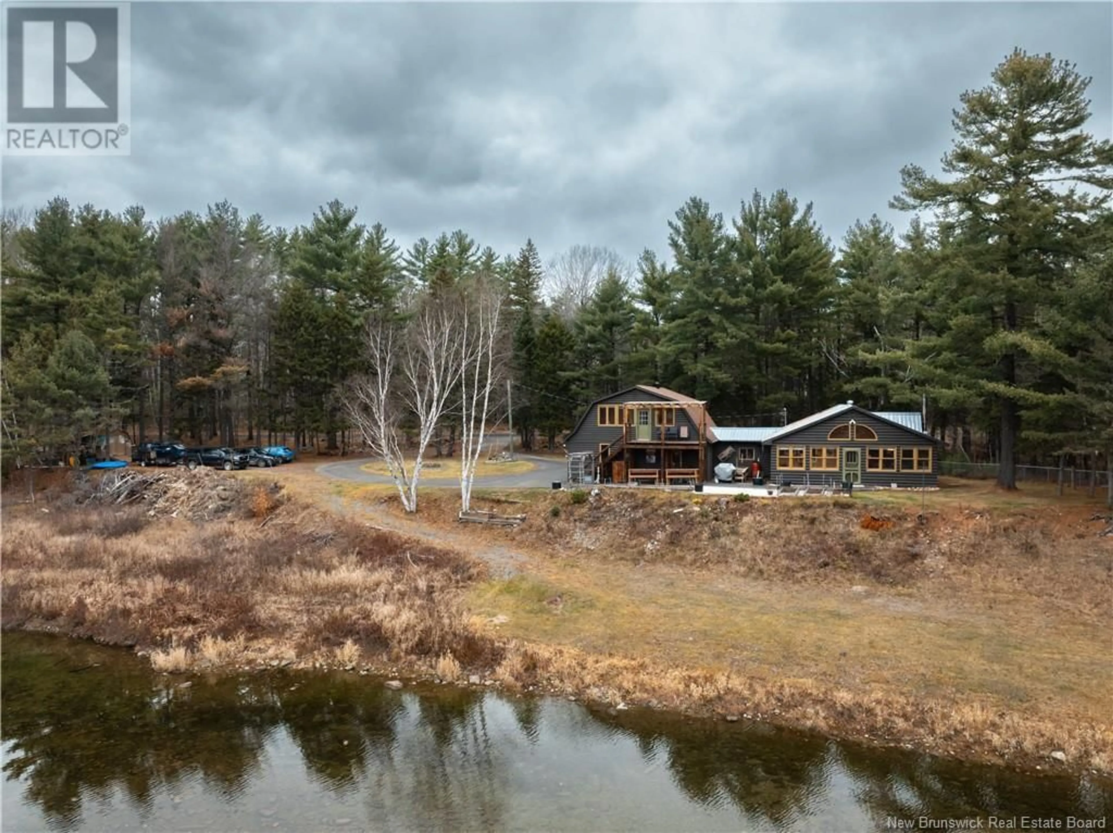 A pic from outside/outdoor area/front of a property/back of a property/a pic from drone, water/lake/river/ocean view for 903 PORTER COVE ROAD, Porter Cove New Brunswick E9C2M5