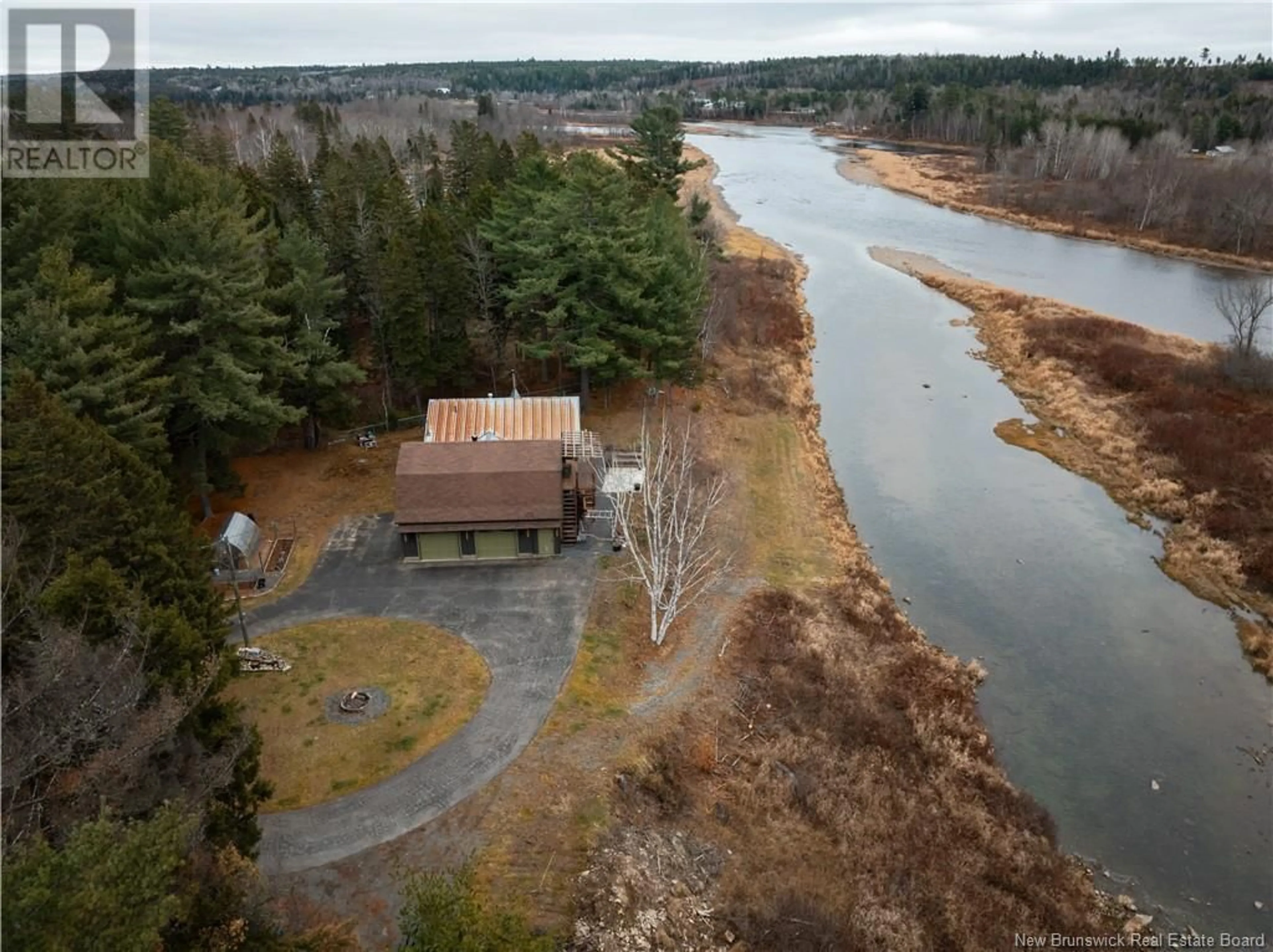 A pic from outside/outdoor area/front of a property/back of a property/a pic from drone, water/lake/river/ocean view for 903 Porter Cove Road, Porter Cove New Brunswick E9C2M5