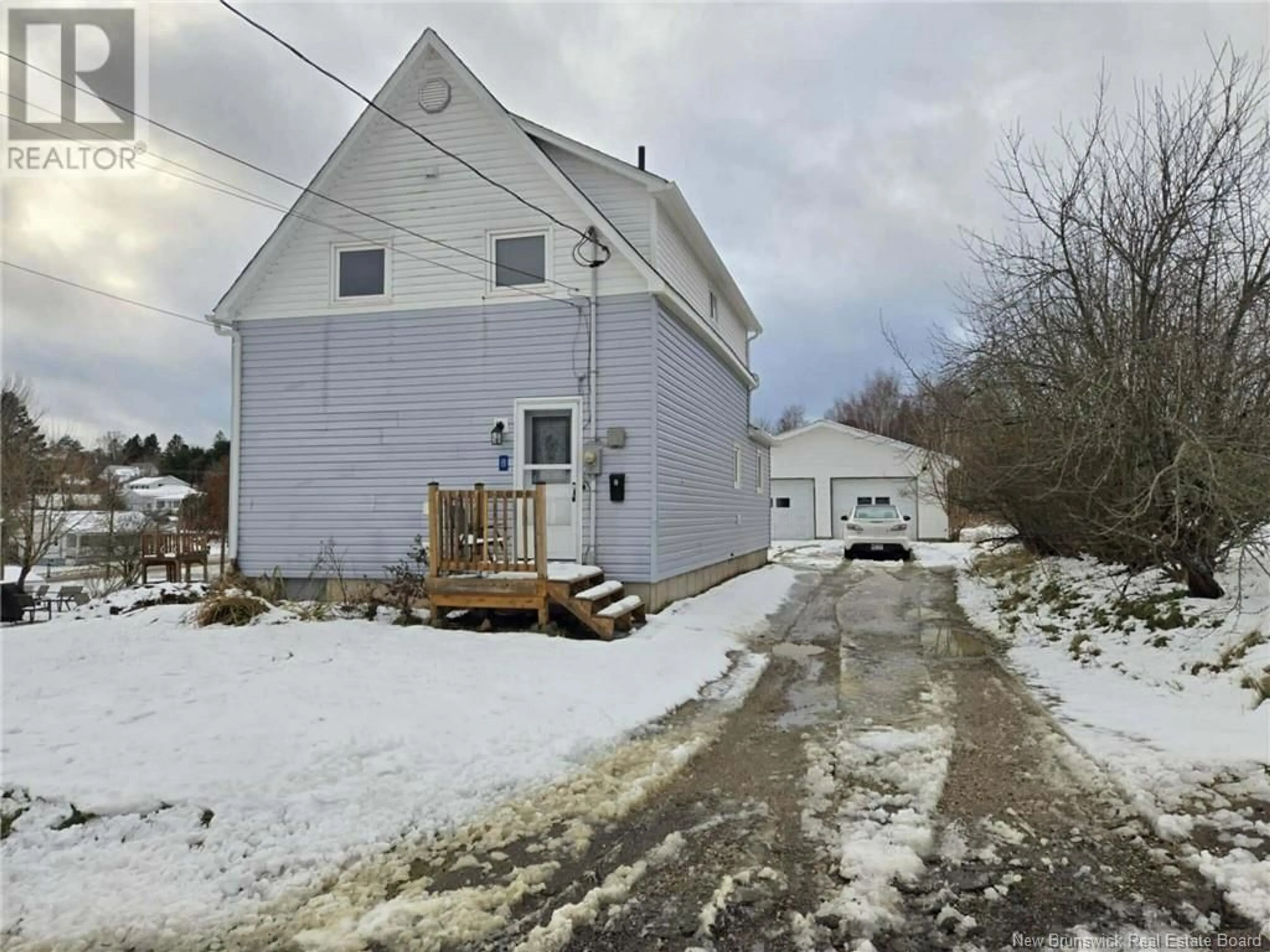 A pic from outside/outdoor area/front of a property/back of a property/a pic from drone, street for 8 Kirk Street, Sackville New Brunswick E4L3E6