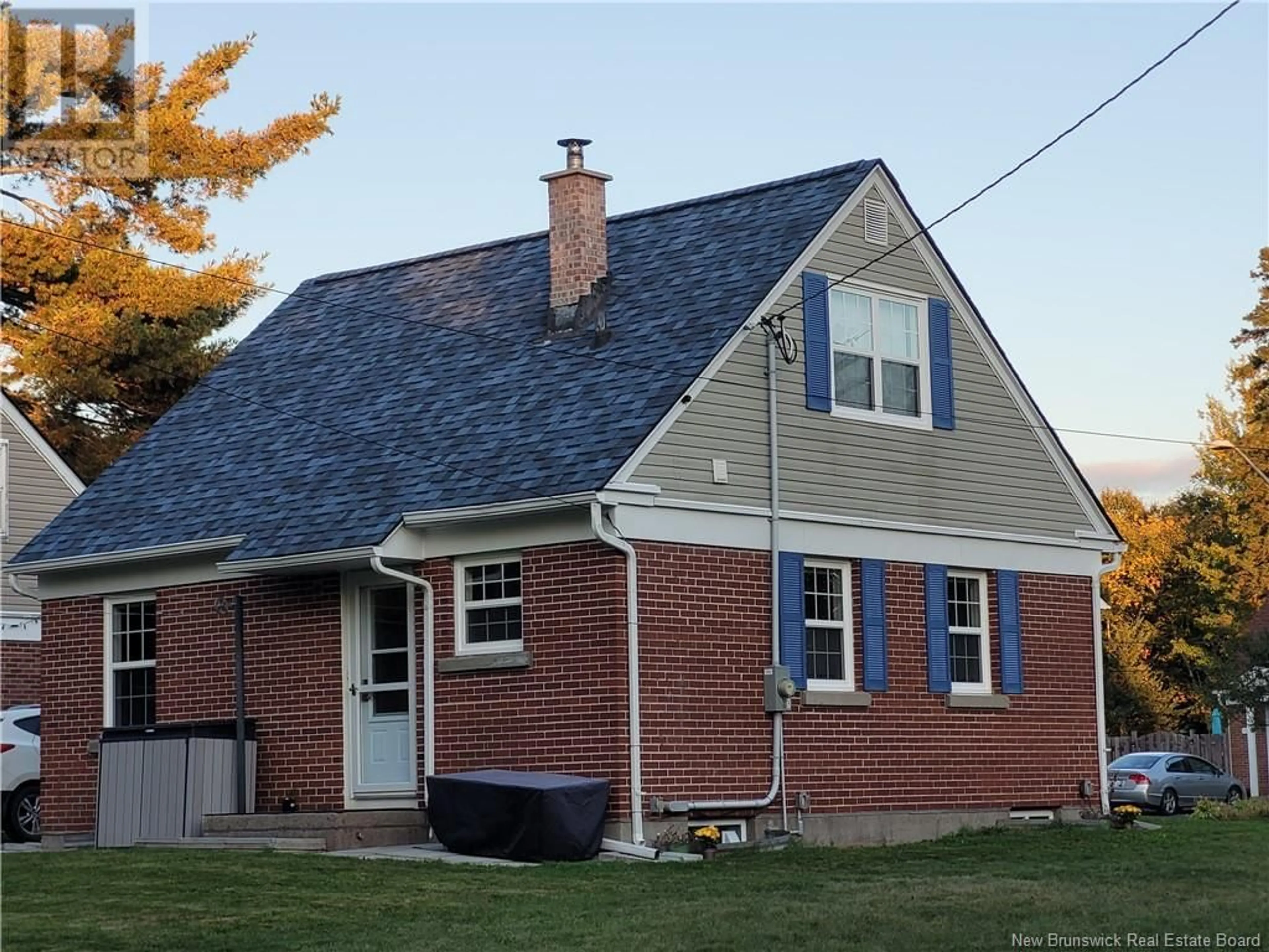 Home with vinyl exterior material, street for 28 Marconi Street, Saint Margarets New Brunswick E1N5A9