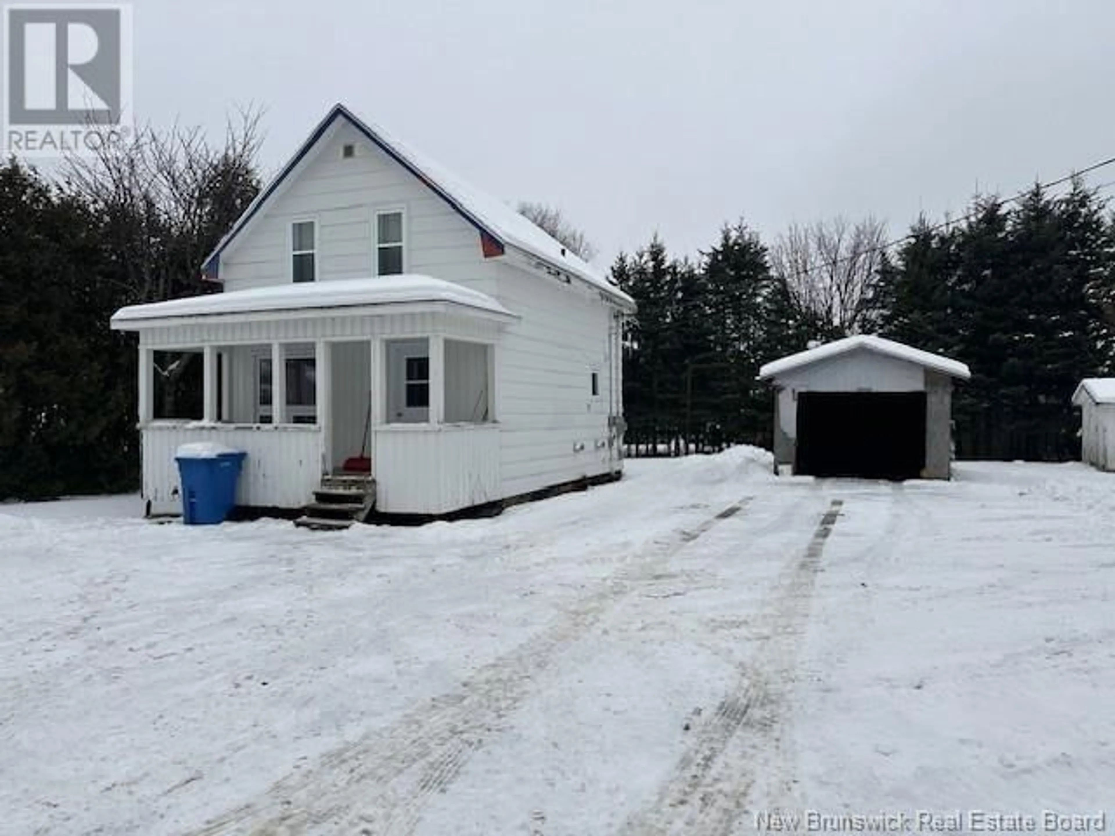 A pic from outside/outdoor area/front of a property/back of a property/a pic from drone, street for 21 Mallet Street, Eel River Crossing New Brunswick E8E1R8