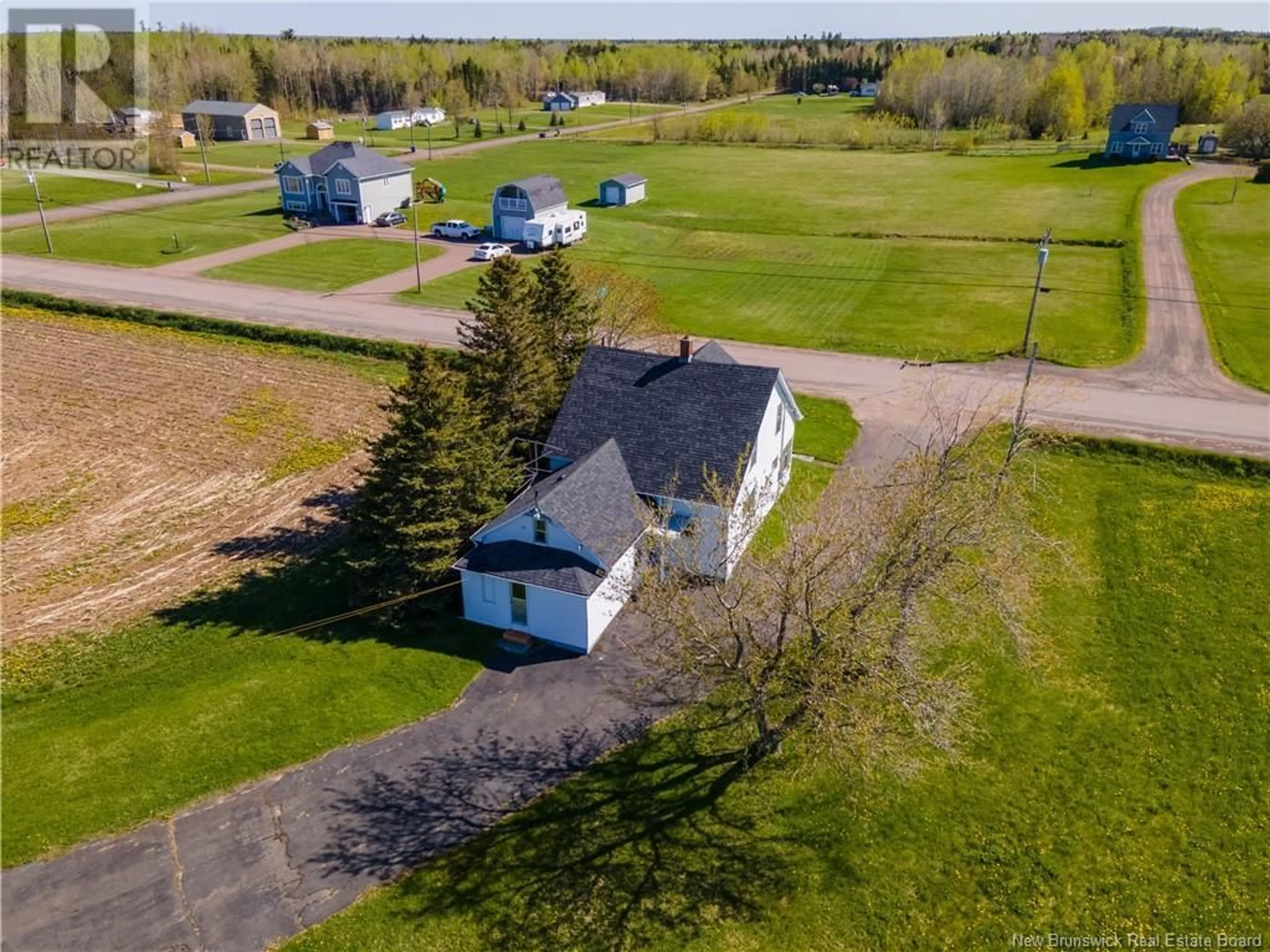 A pic from outside/outdoor area/front of a property/back of a property/a pic from drone, unknown for 645 Route 525, Sainte-Marie-De-Kent New Brunswick E4S2G5