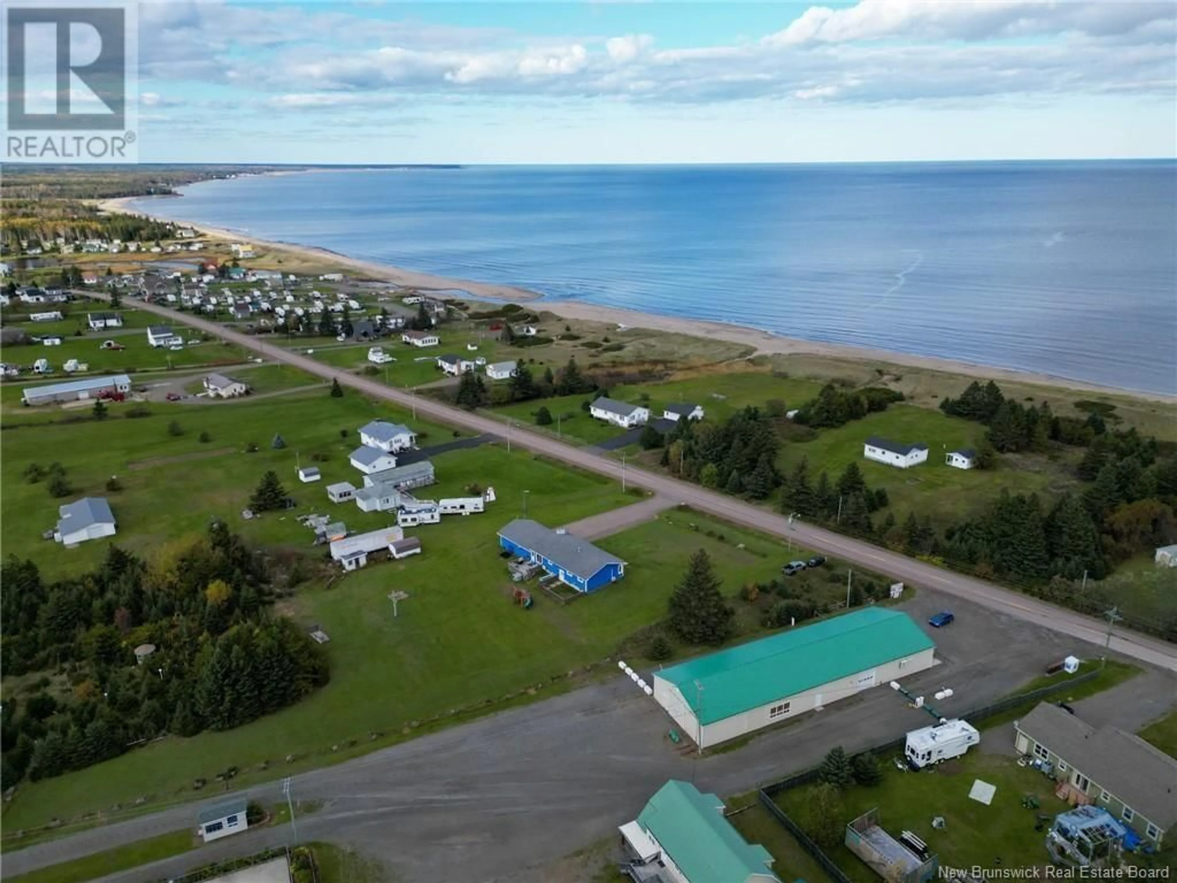 A pic from outside/outdoor area/front of a property/back of a property/a pic from drone, water/lake/river/ocean view for 2249 ROUTE 475, Bouctouche New Brunswick E4S4W4