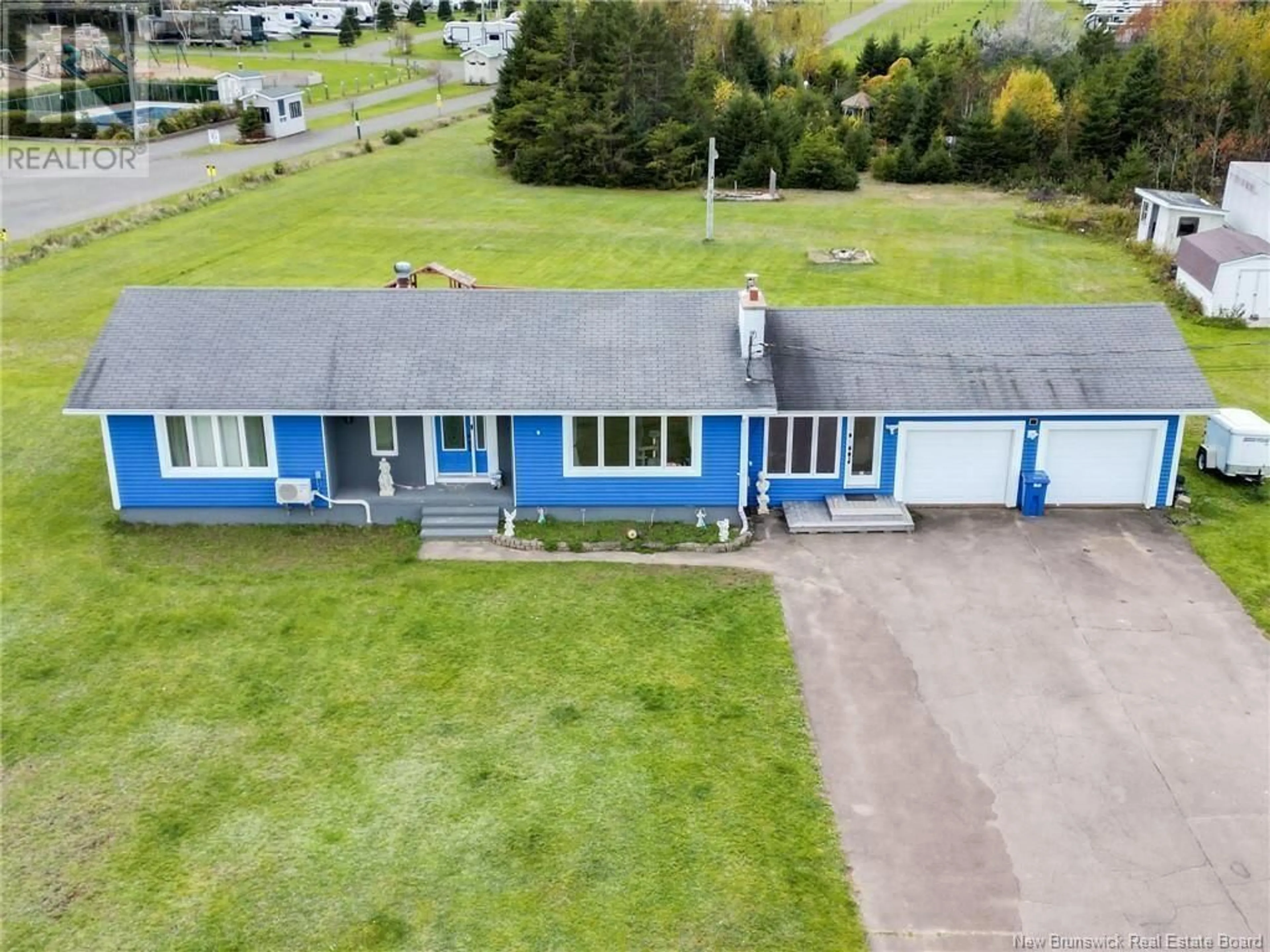 A pic from outside/outdoor area/front of a property/back of a property/a pic from drone, building for 2249 Route 475, Bouctouche New Brunswick E4S4W4